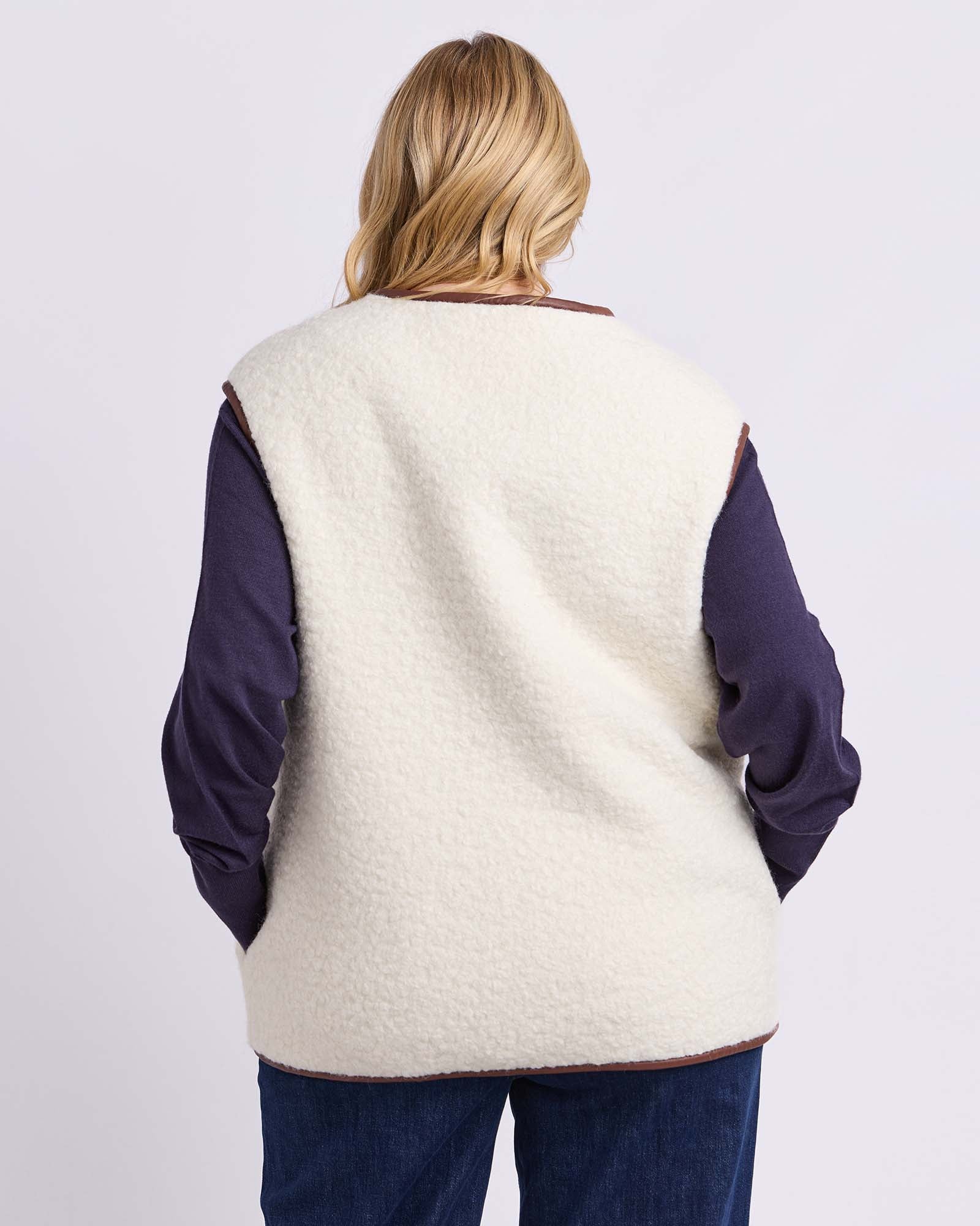 Sherling Vest Marshmellow