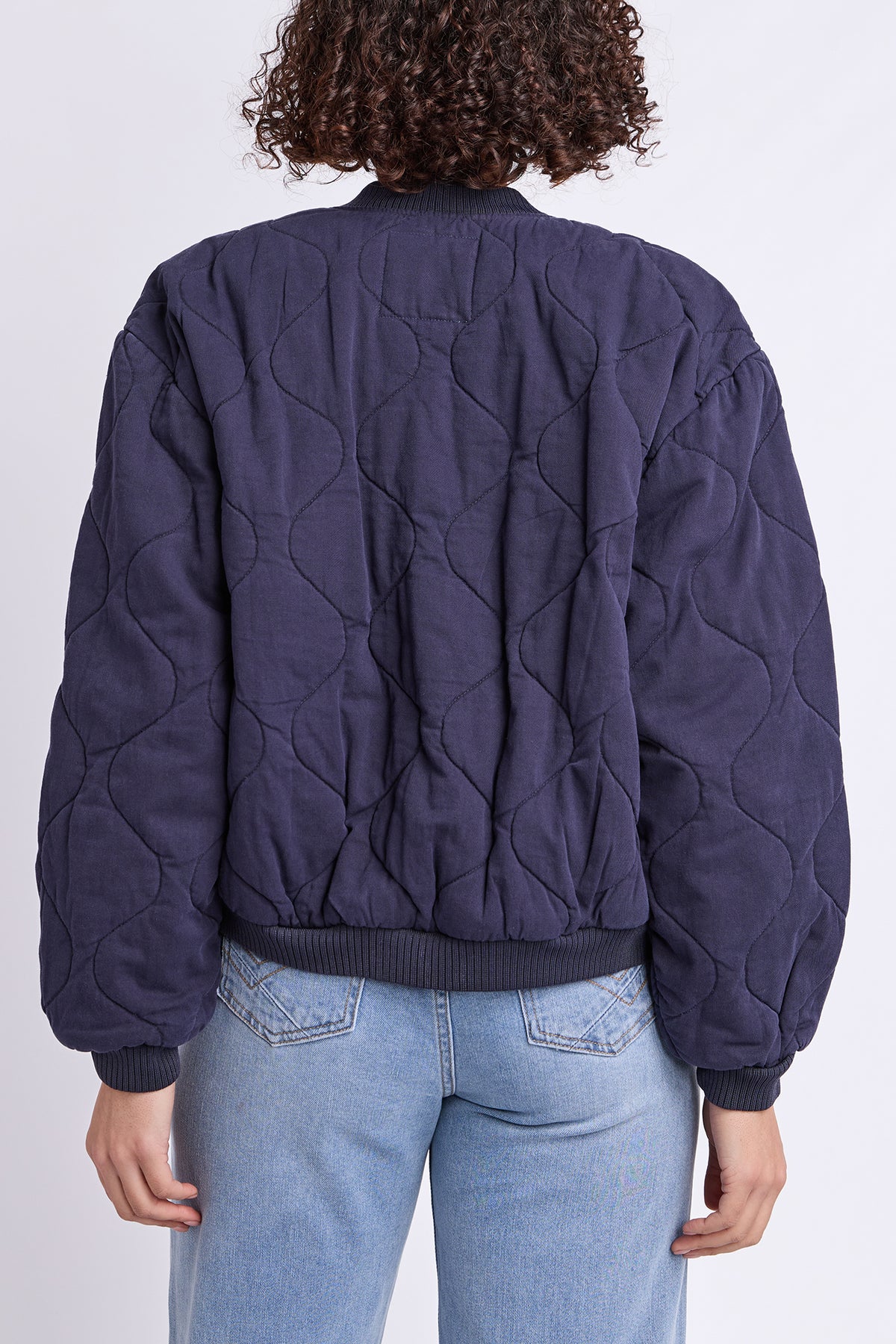 Jean Bomber Jacket Midnight Navy