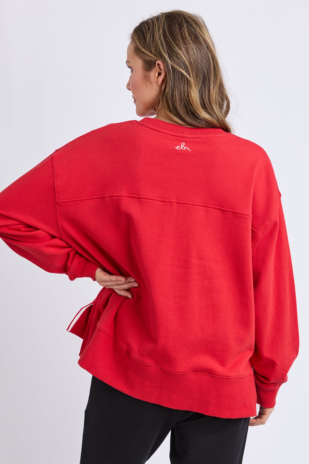 Amelie Crew Cranberry