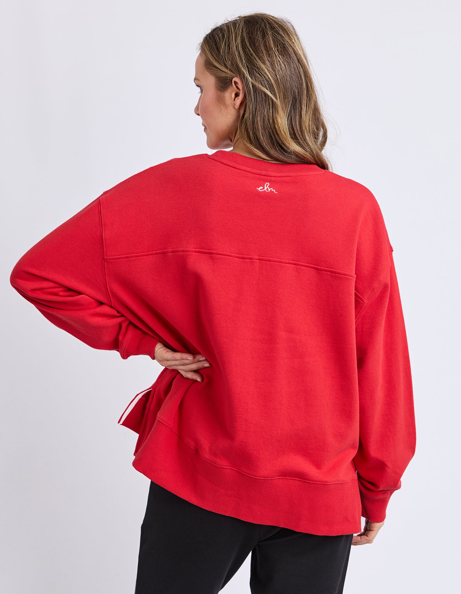 Amelie Crew Cranberry