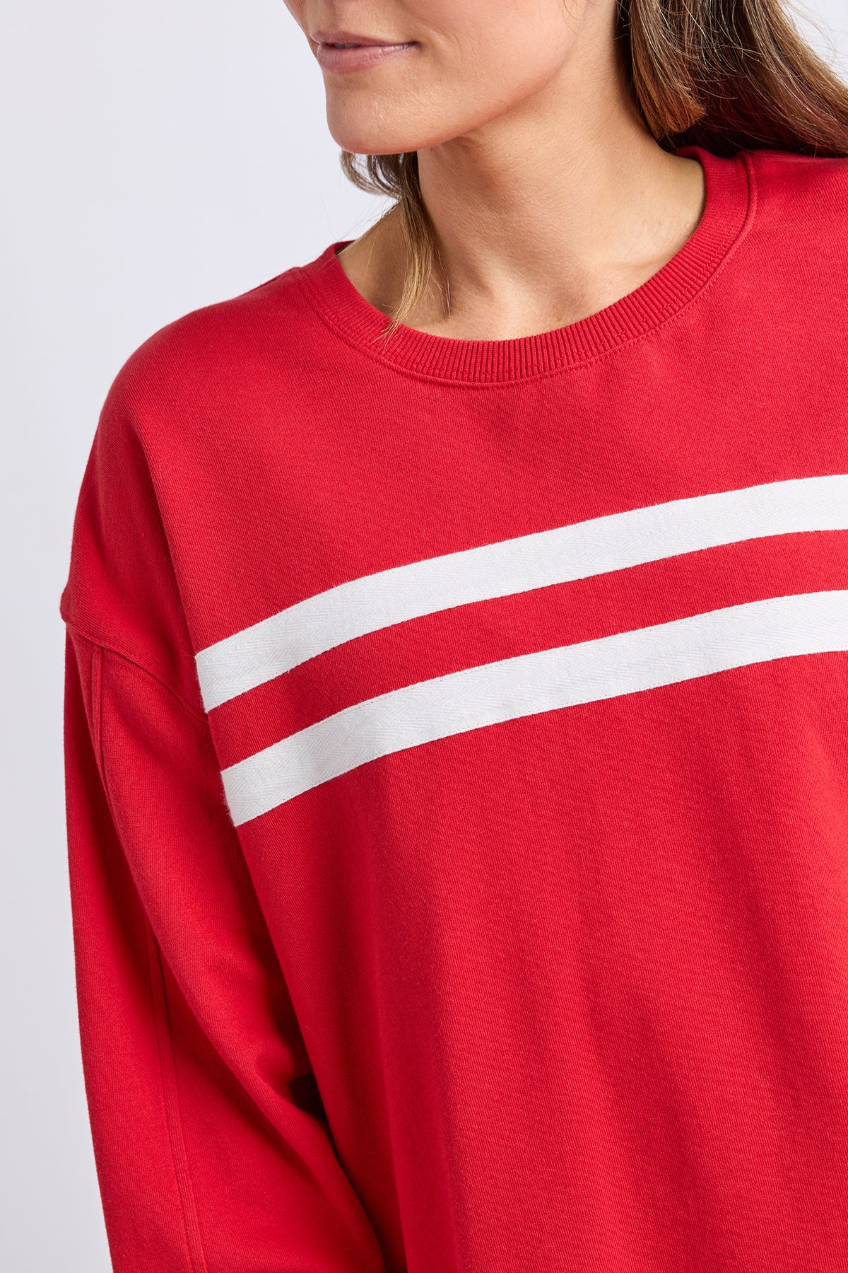 Amelie Crew Cranberry
