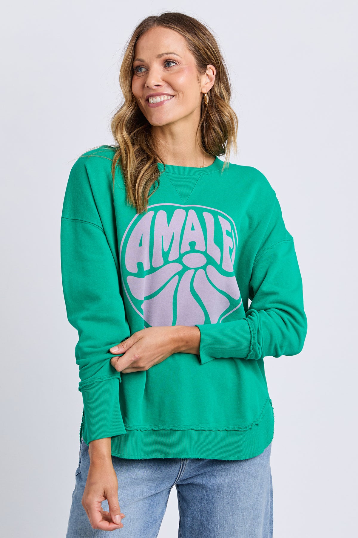 Amalfi Crew Turquoise