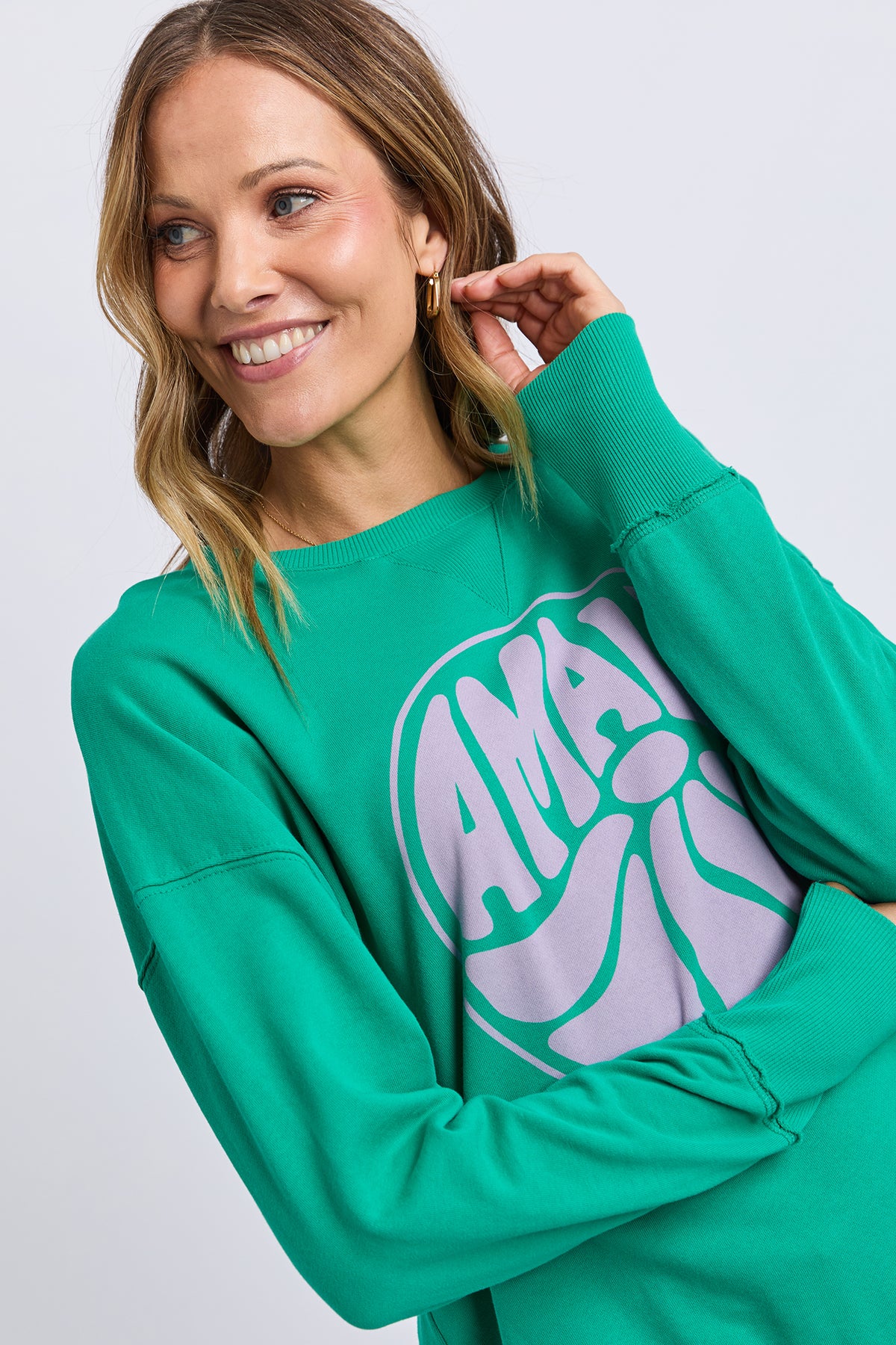 Amalfi Crew Turquoise