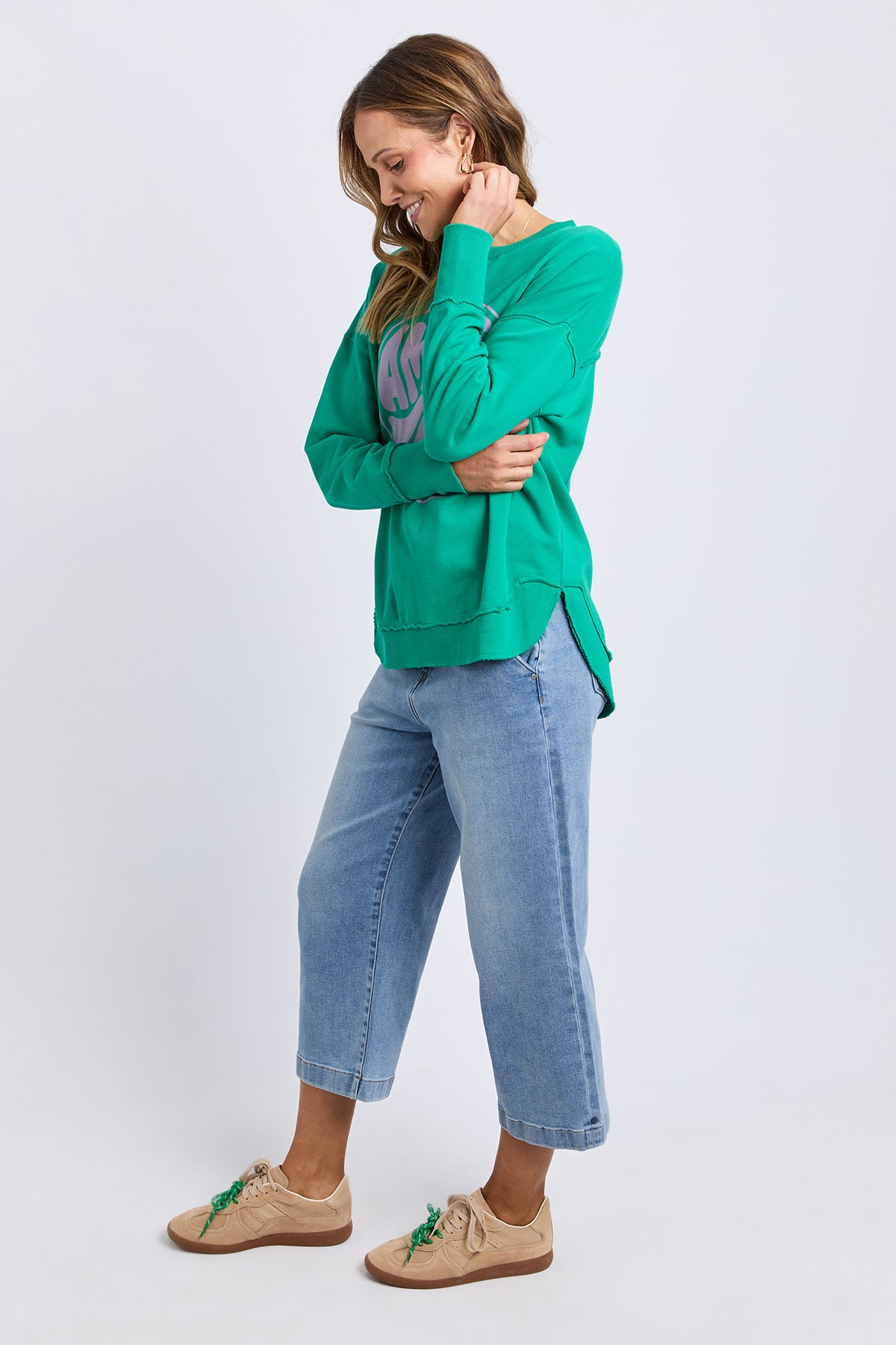 Amalfi Crew Turquoise
