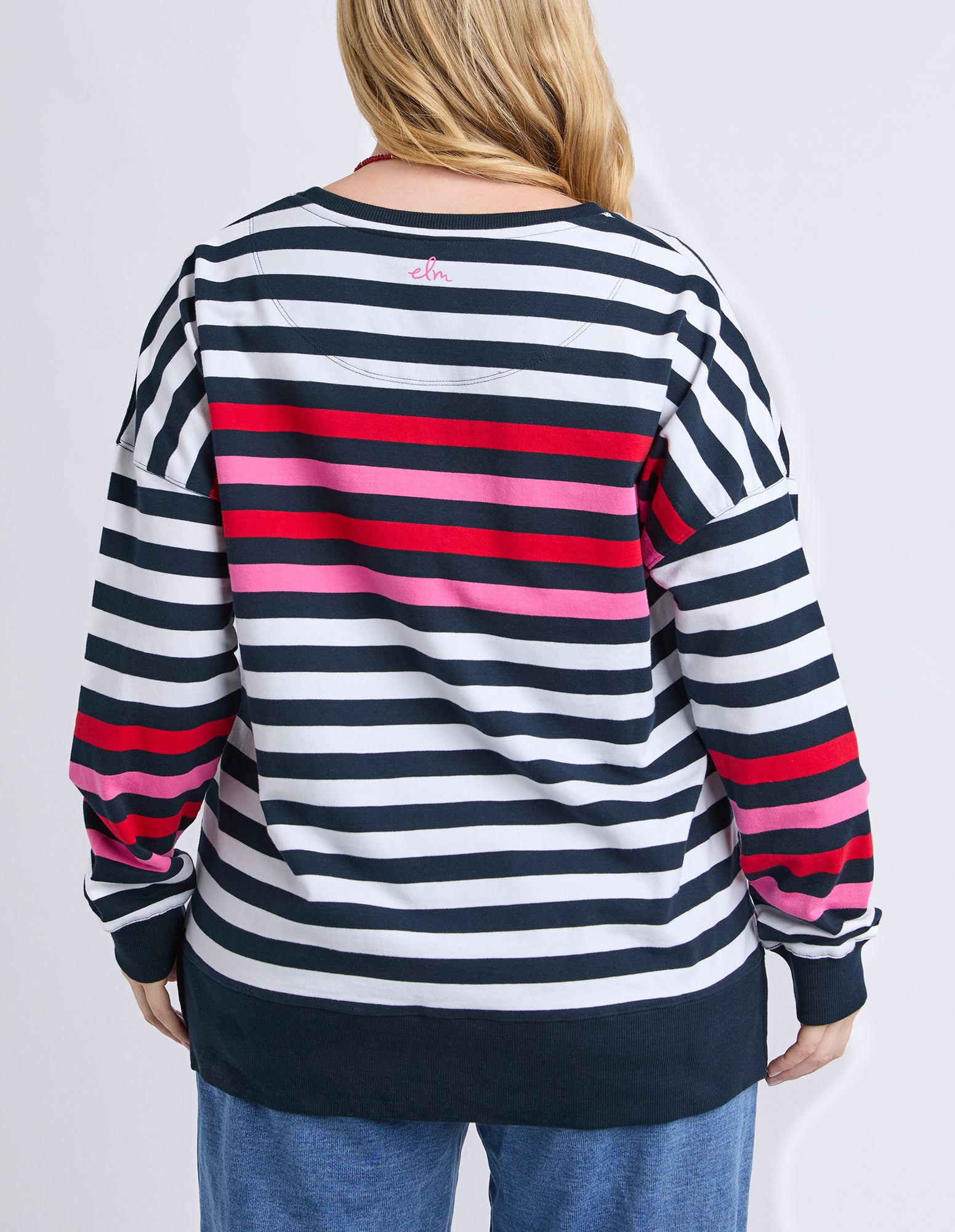 Lollipop Crew Navy & White Stripe