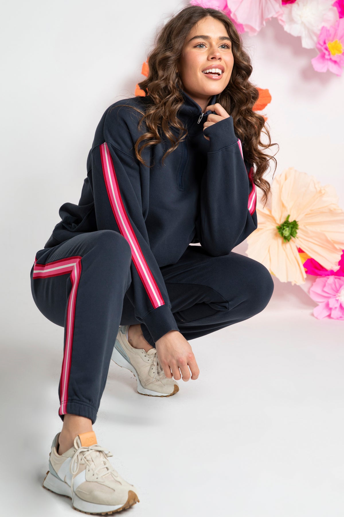 Lover 1/4 Zip Navy