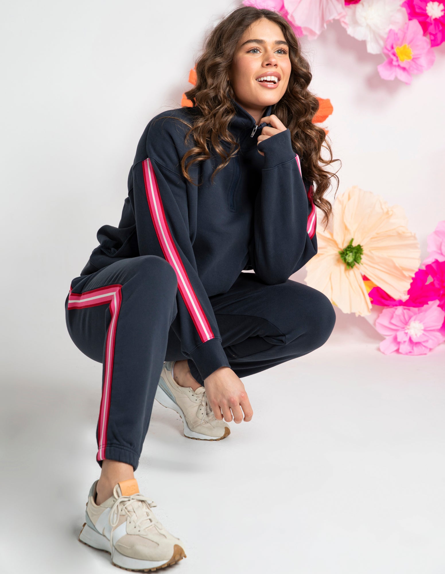 Lover 1/4 Zip Navy