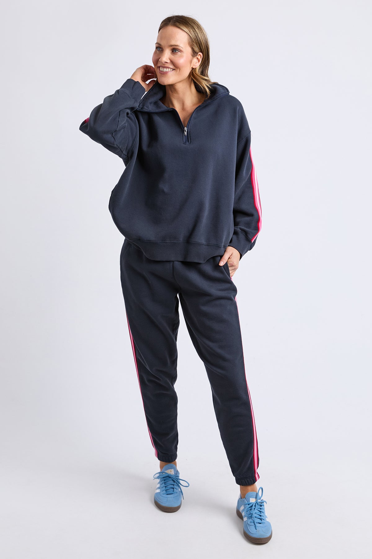 Lover 1/4 Zip Navy