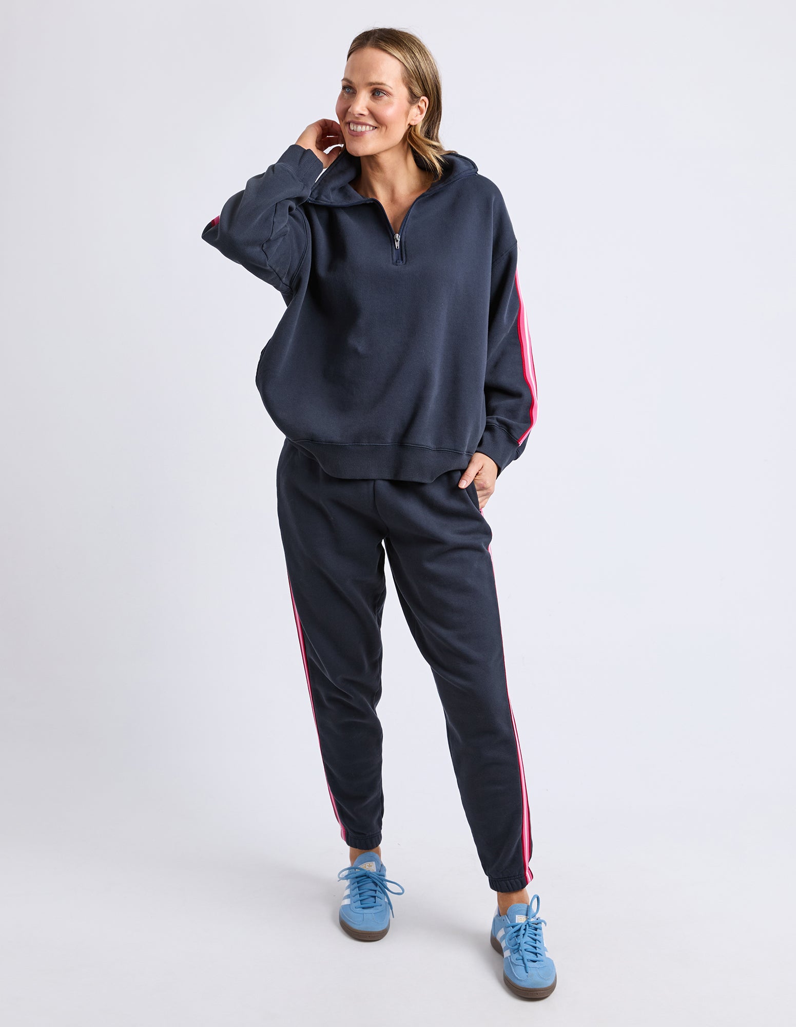 Lover 1/4 Zip Navy