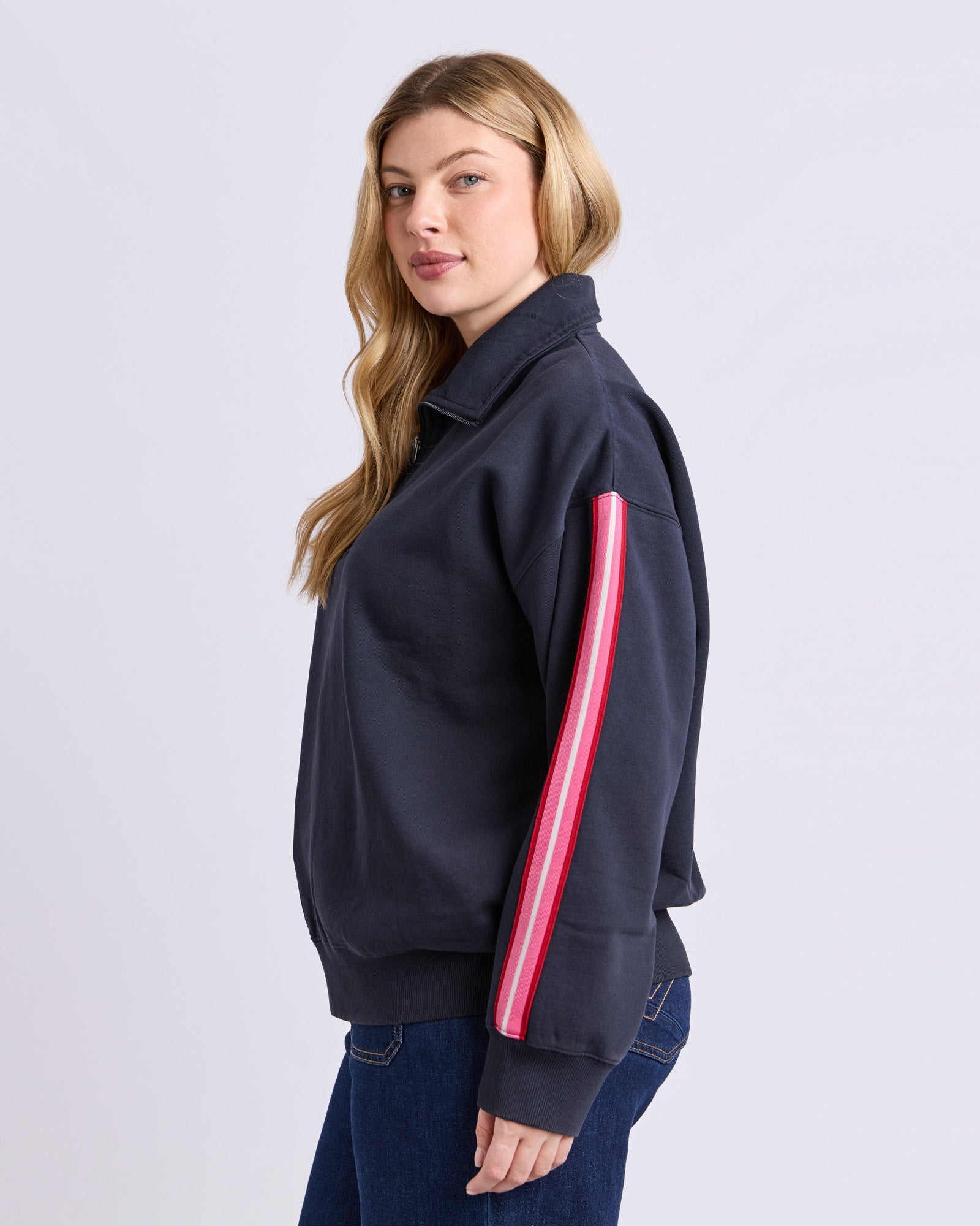 Lover 1/4 Zip Navy