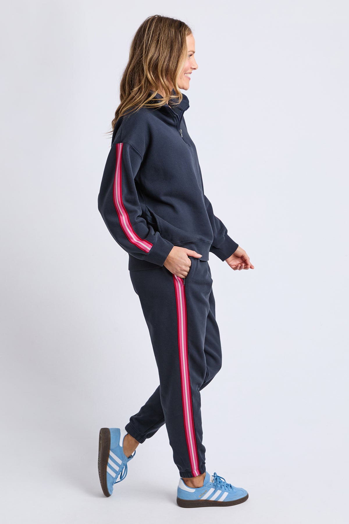 Lover 1/4 Zip Navy