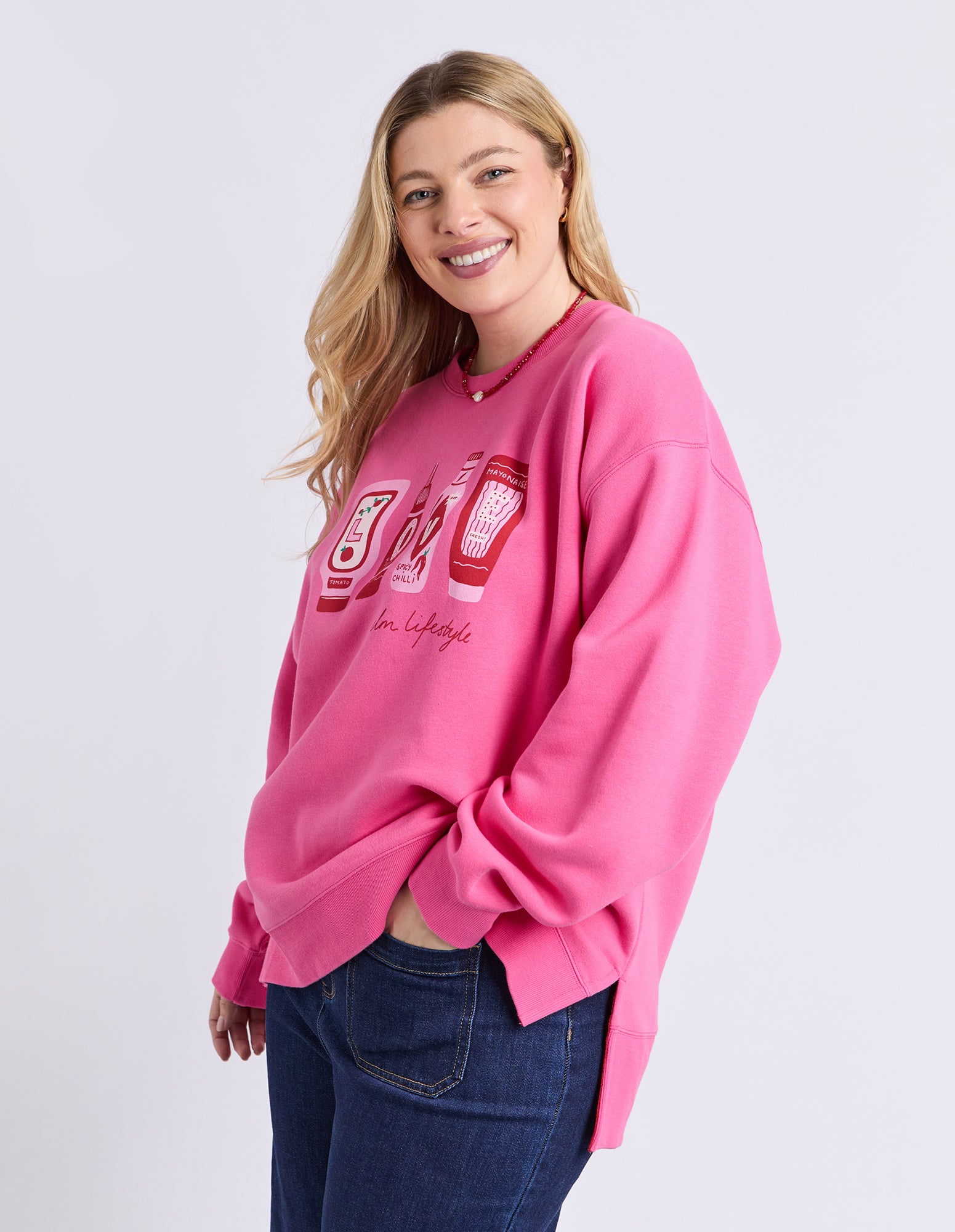 Secret Sauce Crew Hot Pink