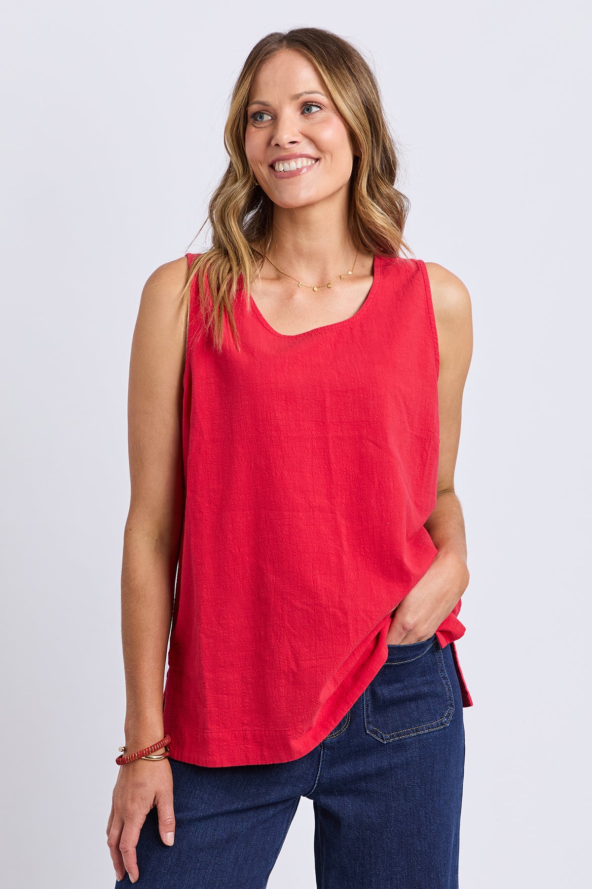 Esme Tank Cranberry