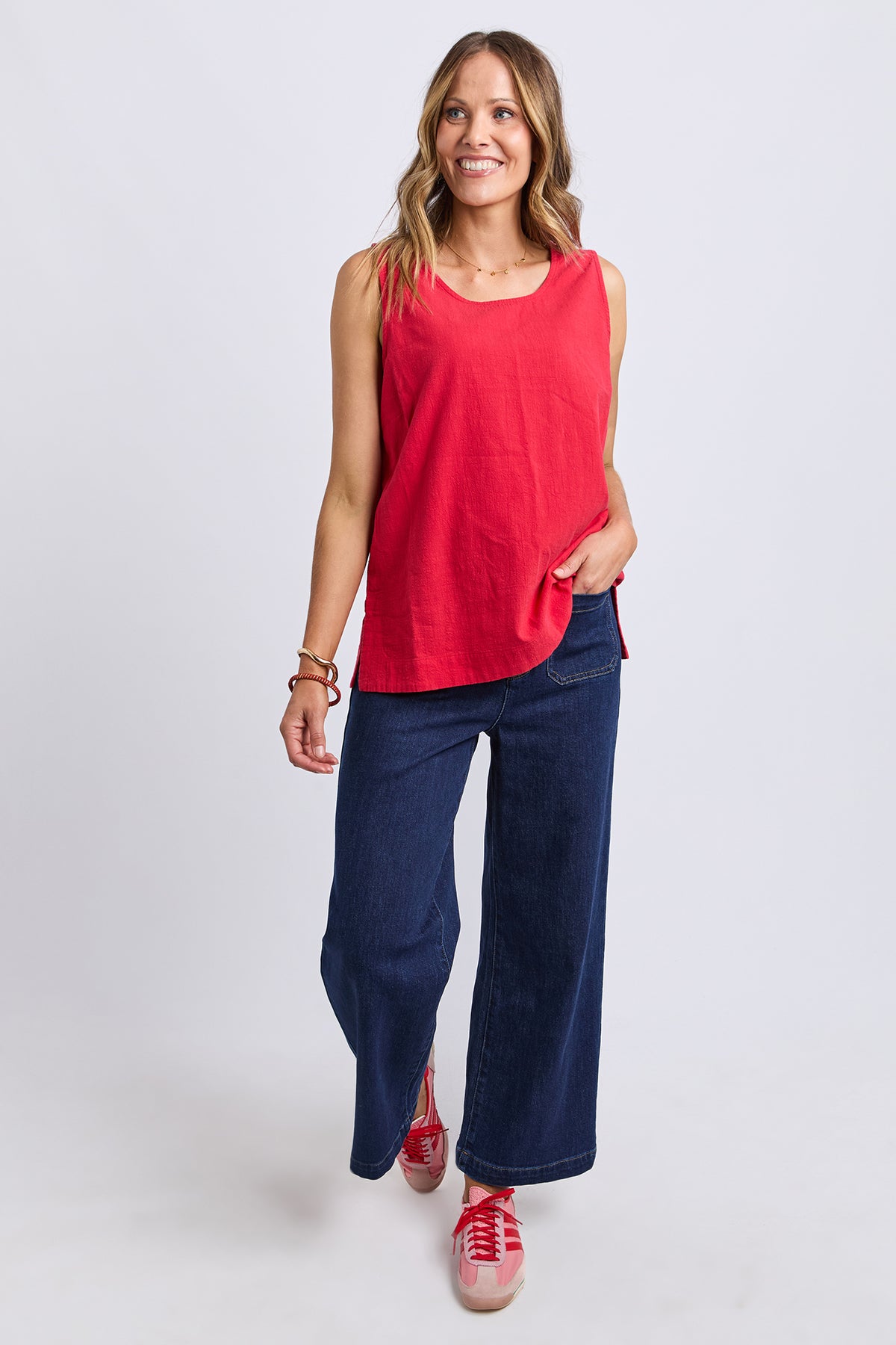 Esme Tank Cranberry