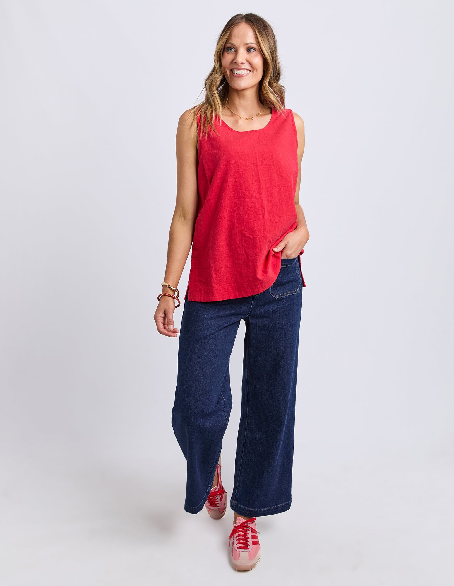 Esme Tank Cranberry