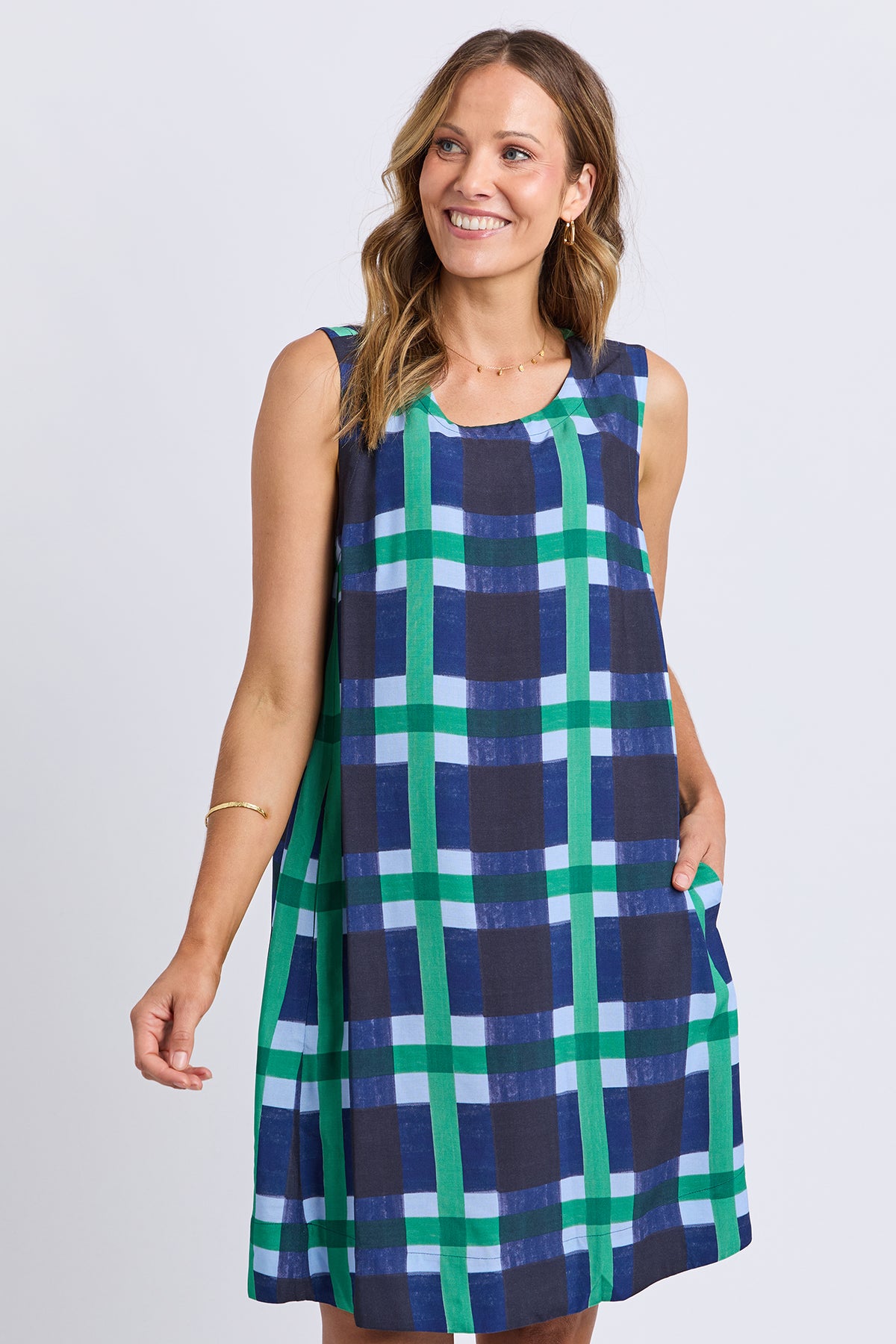 Bari Slip Dress Bari Print