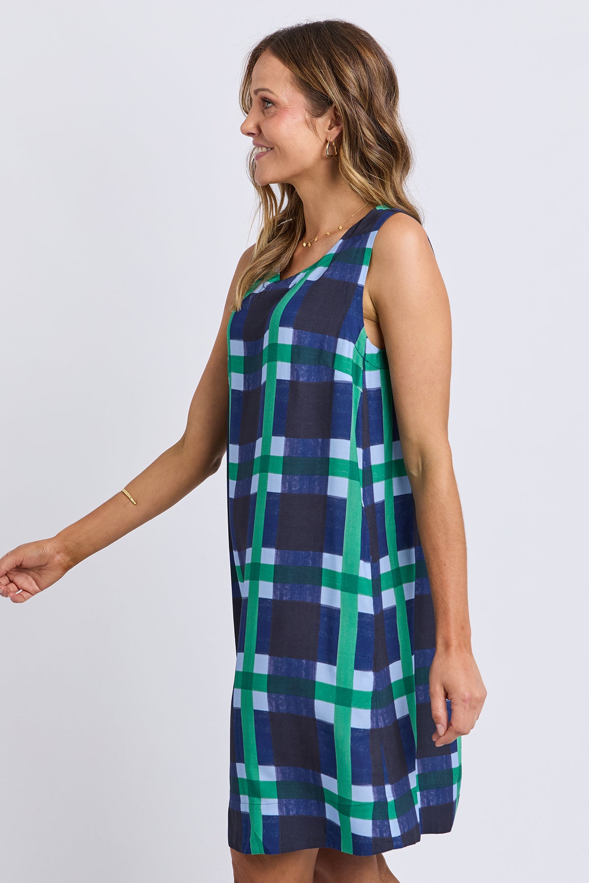 Bari Slip Dress Bari Print
