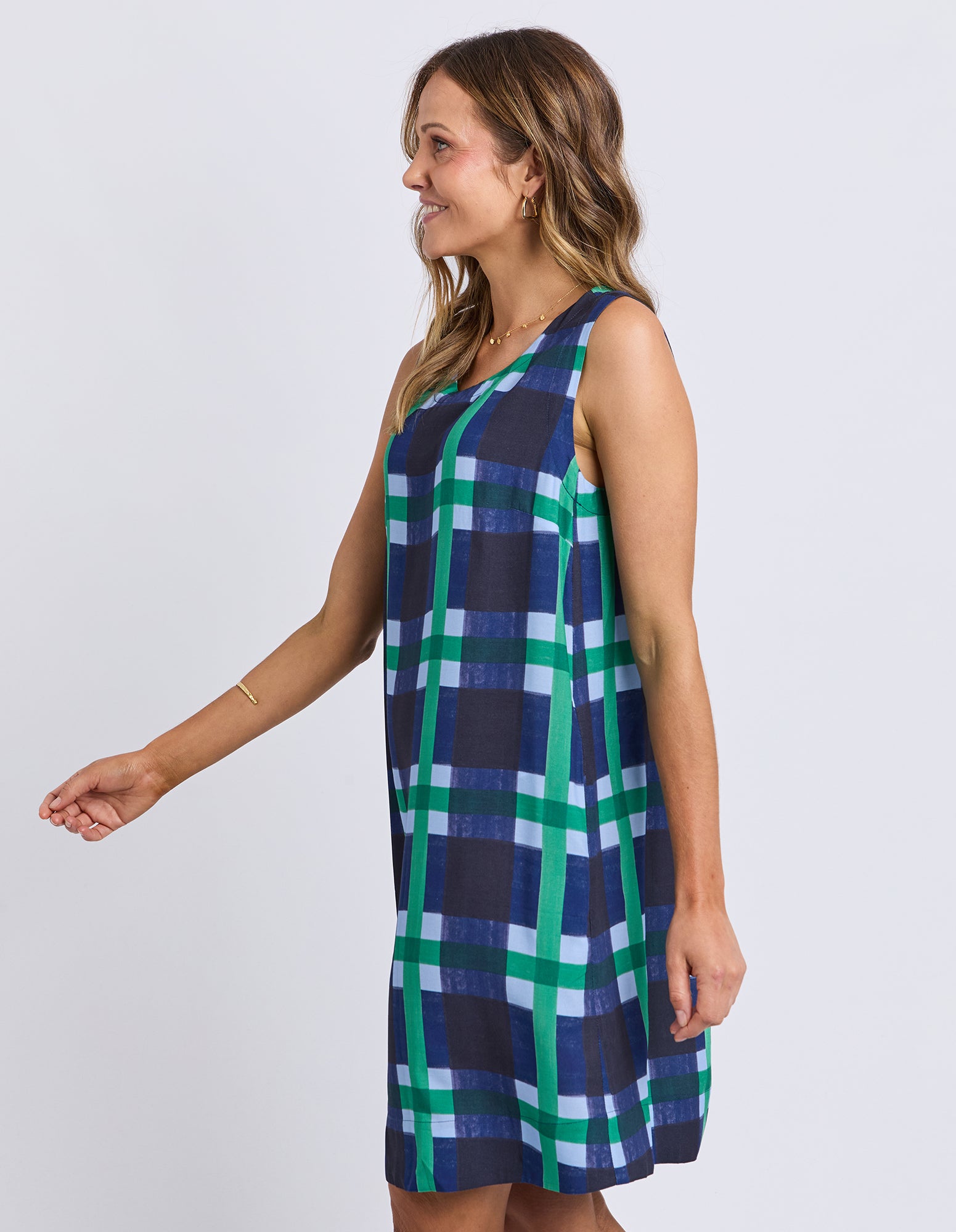 Bari Slip Dress Bari Print