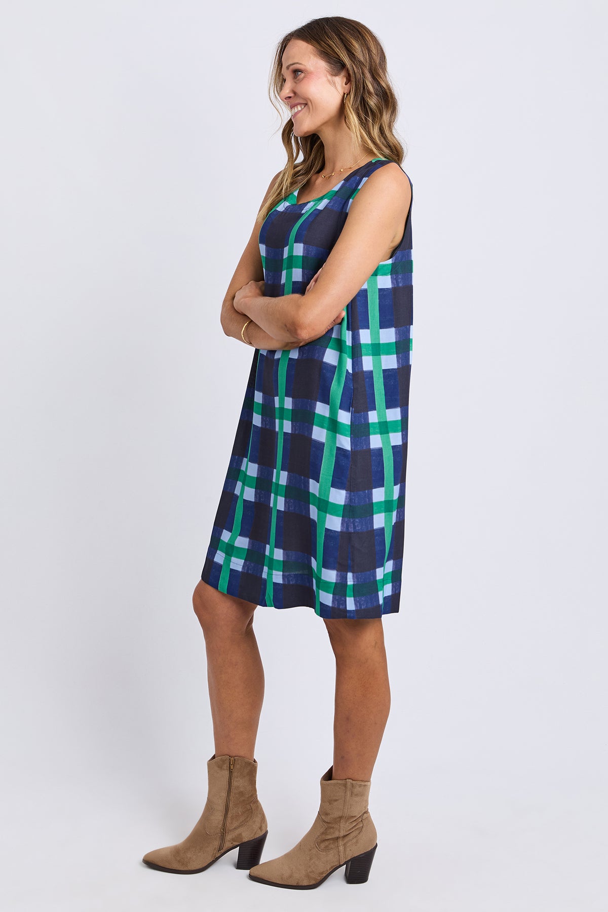 Bari Slip Dress Bari Print