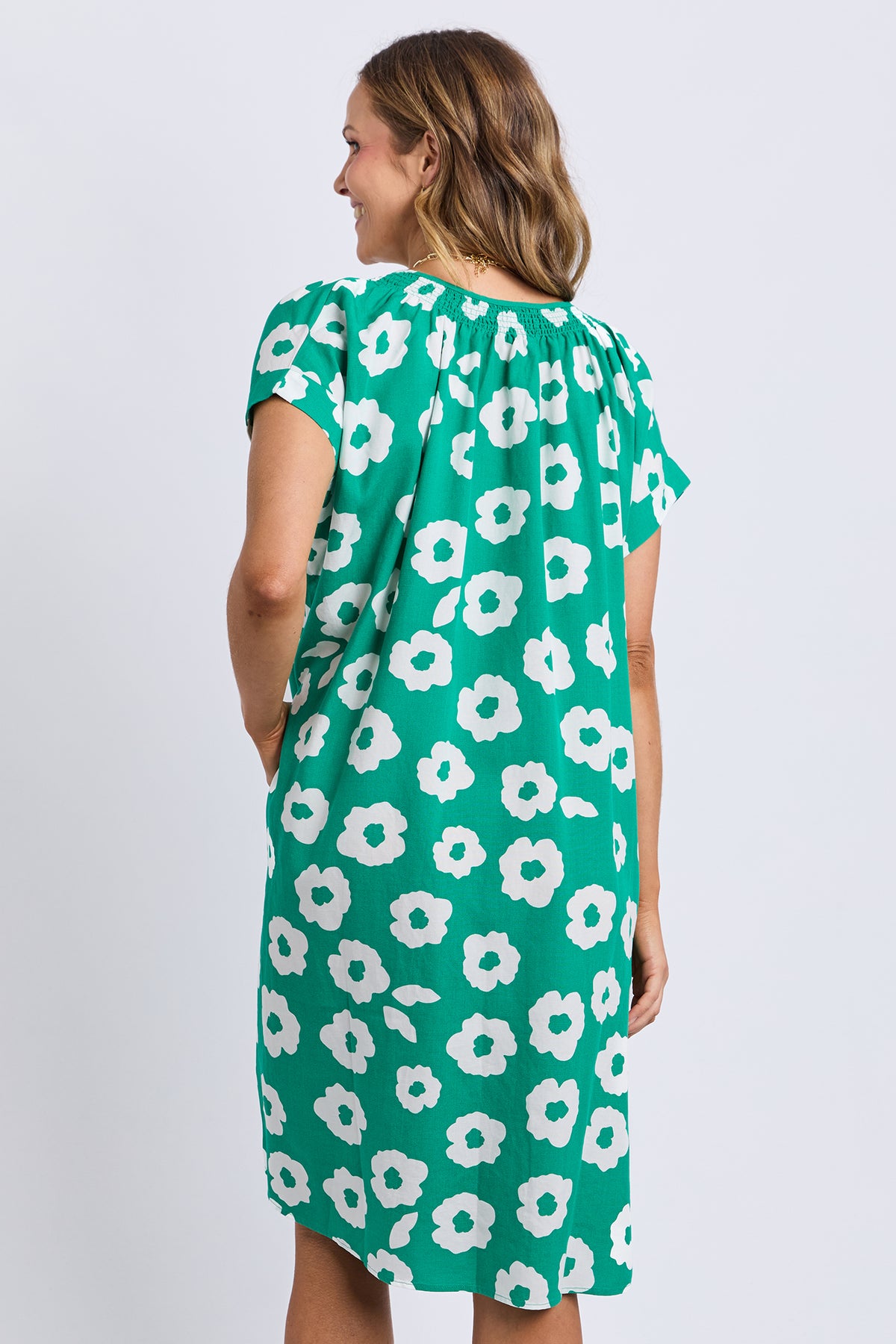 Azalea Mini Dress Turquoise