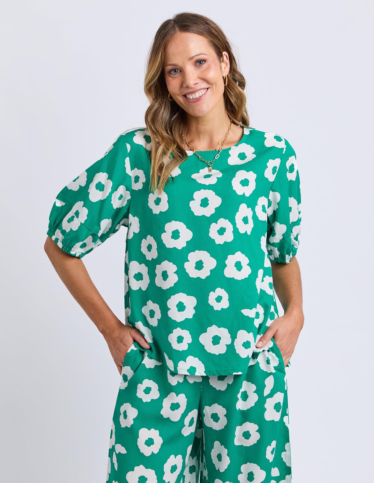 Azalea Top Turquoise