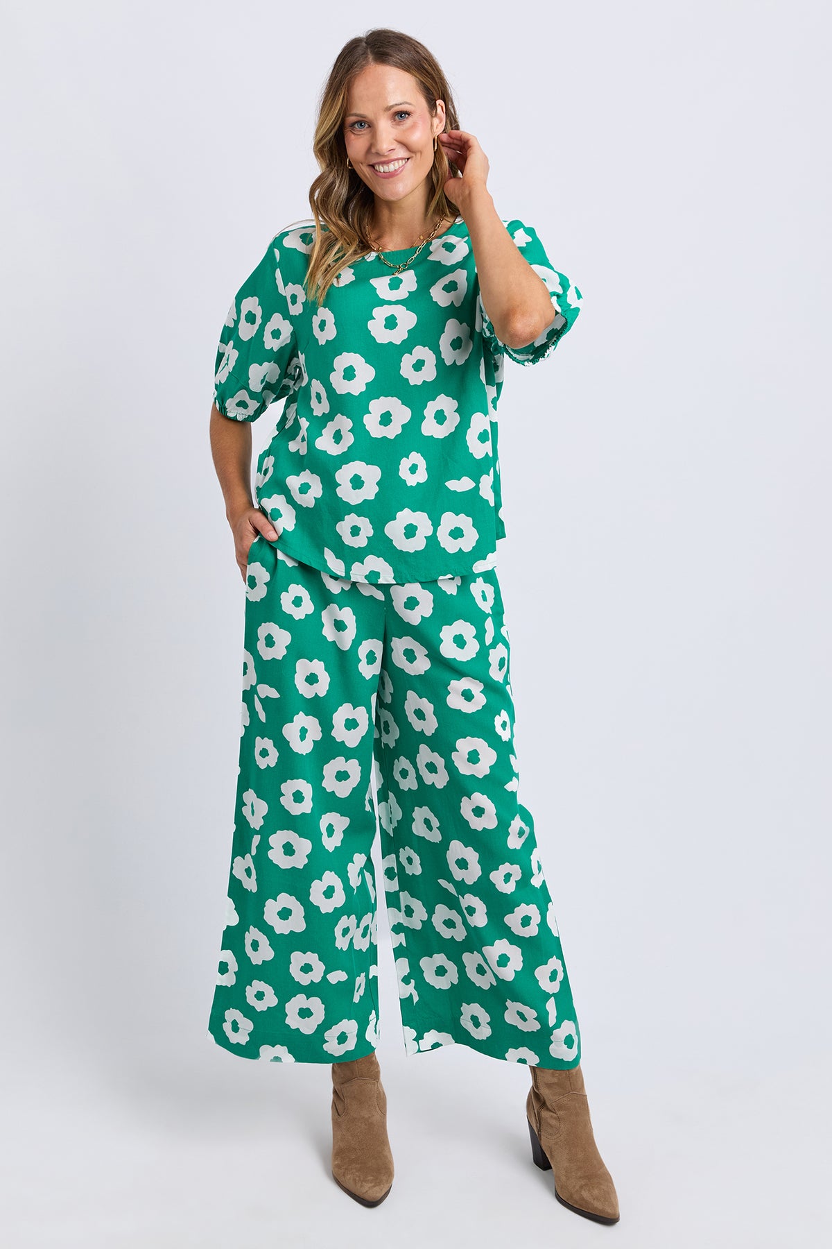 Azalea Top Turquoise