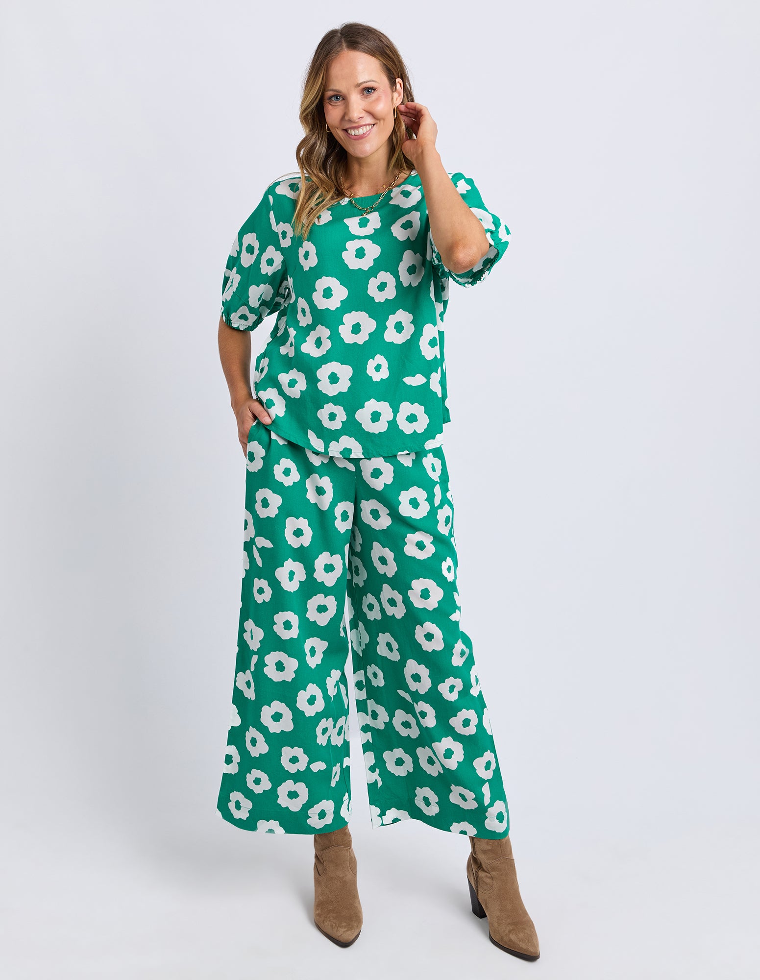 Azalea Top Turquoise