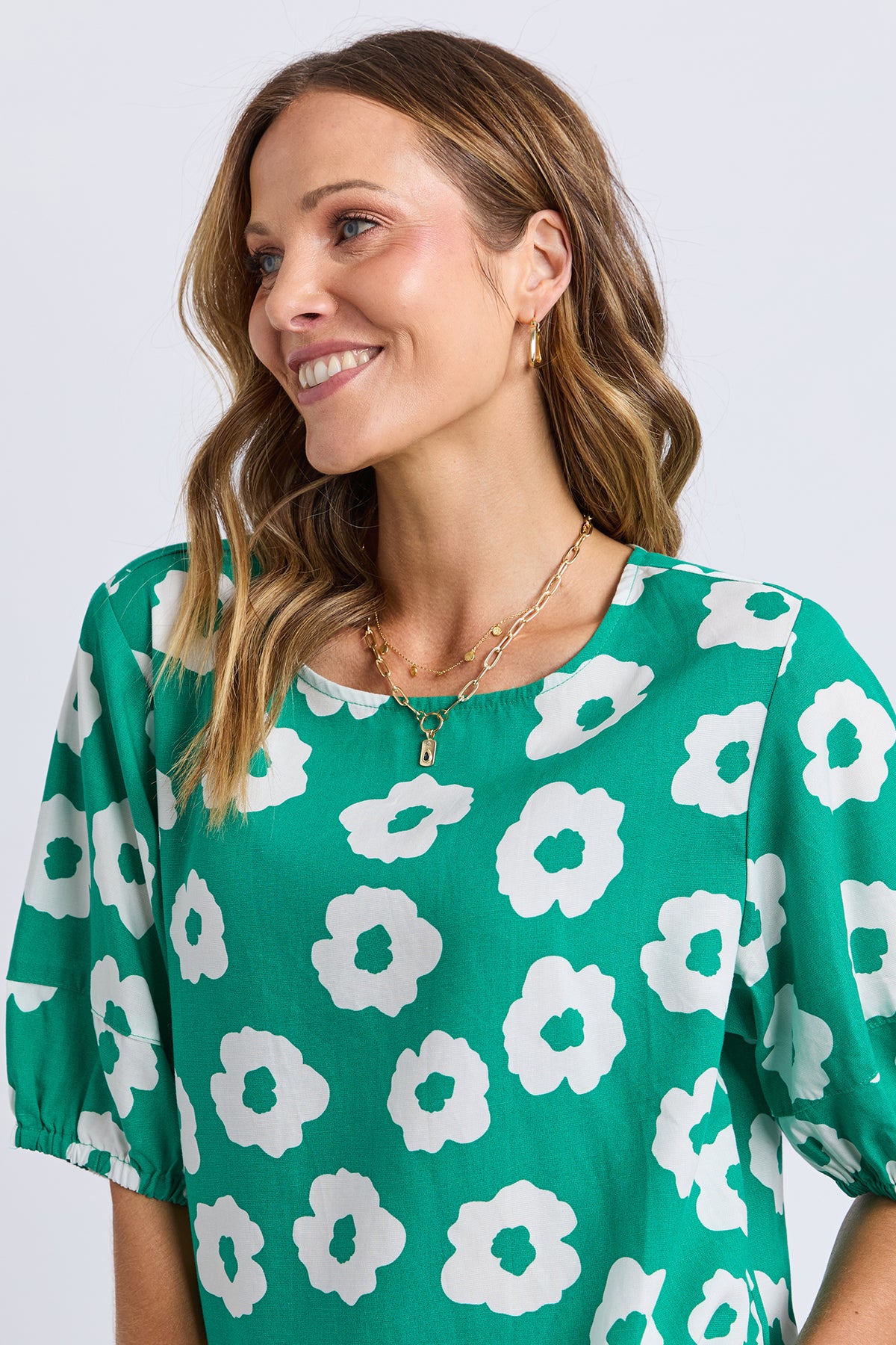 Azalea Top Turquoise