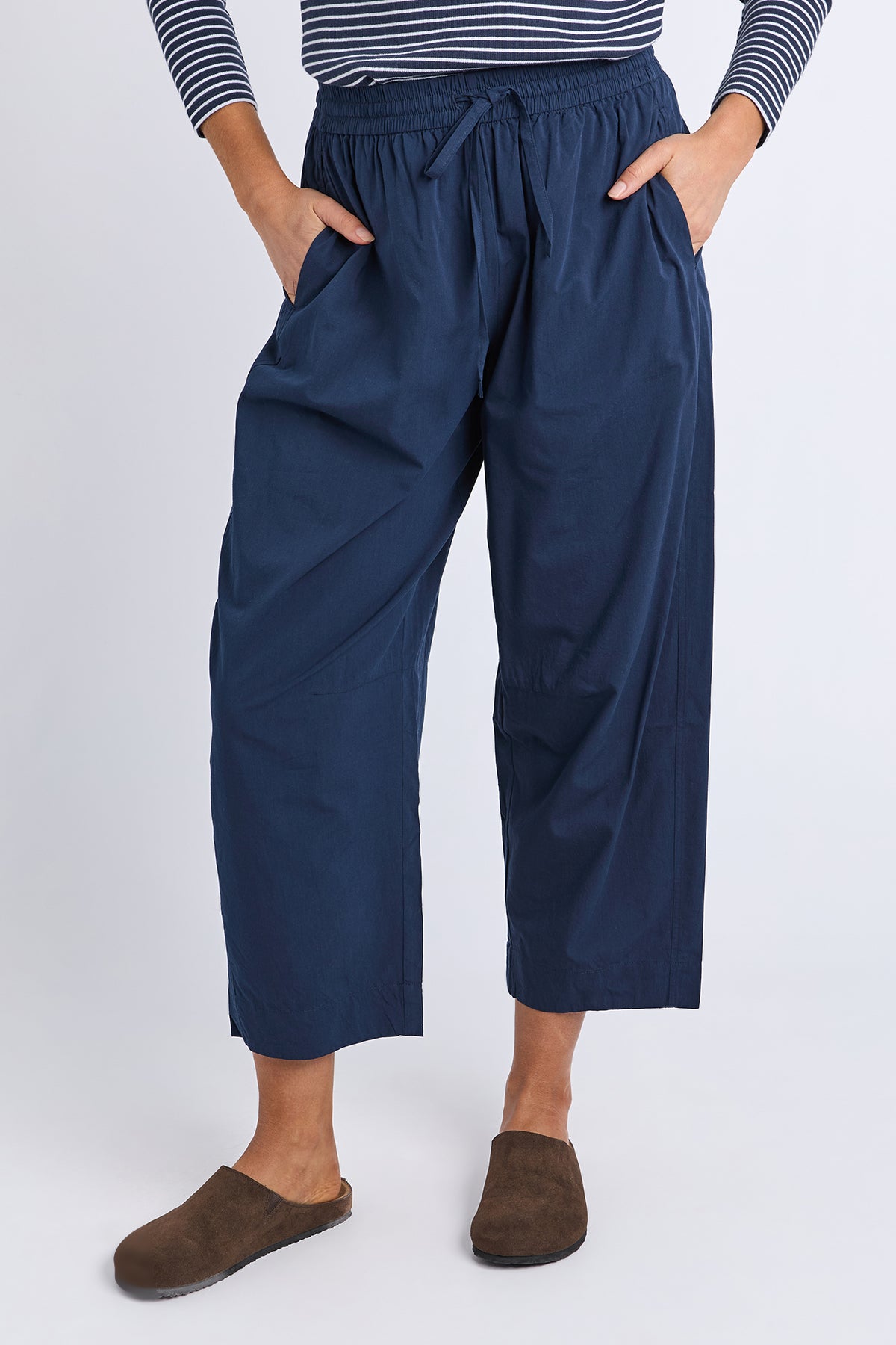 Drift Barrel Pant Navy