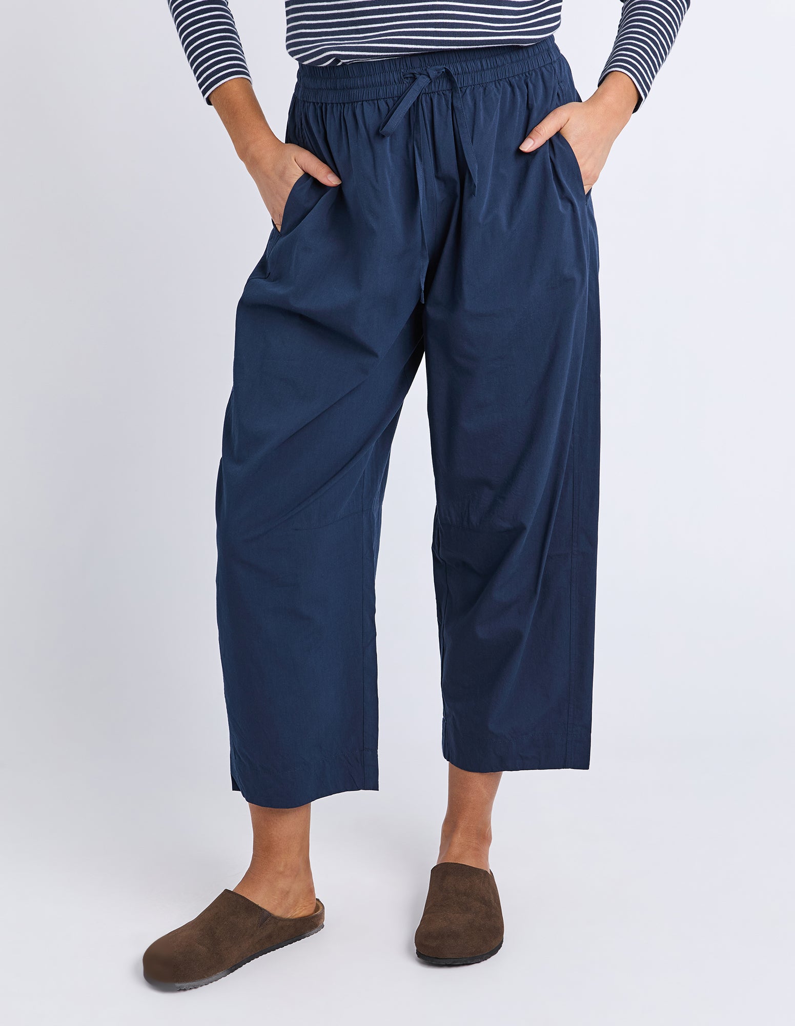 Drift Barrel Pant Navy