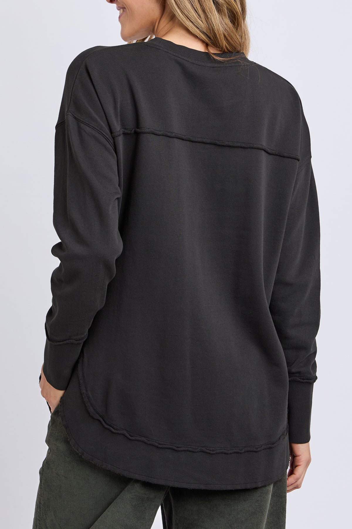 Fiore Crew Washed Black