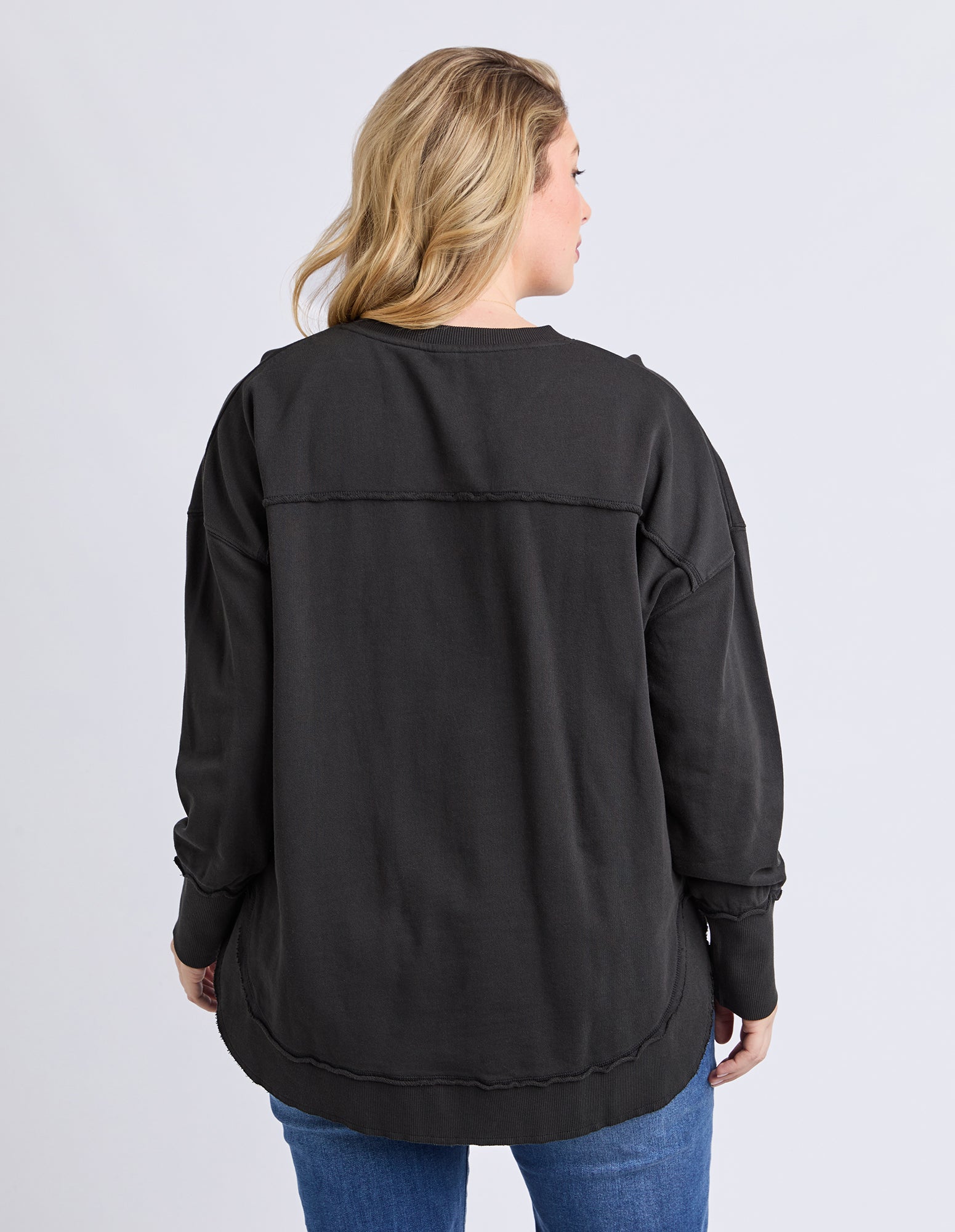 Fiore Crew Washed Black