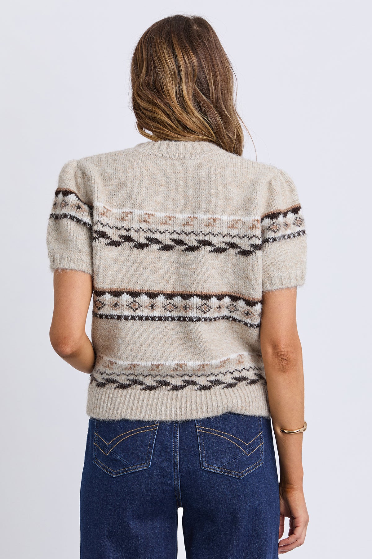 Blizzard Short Sleeve Knit Natural