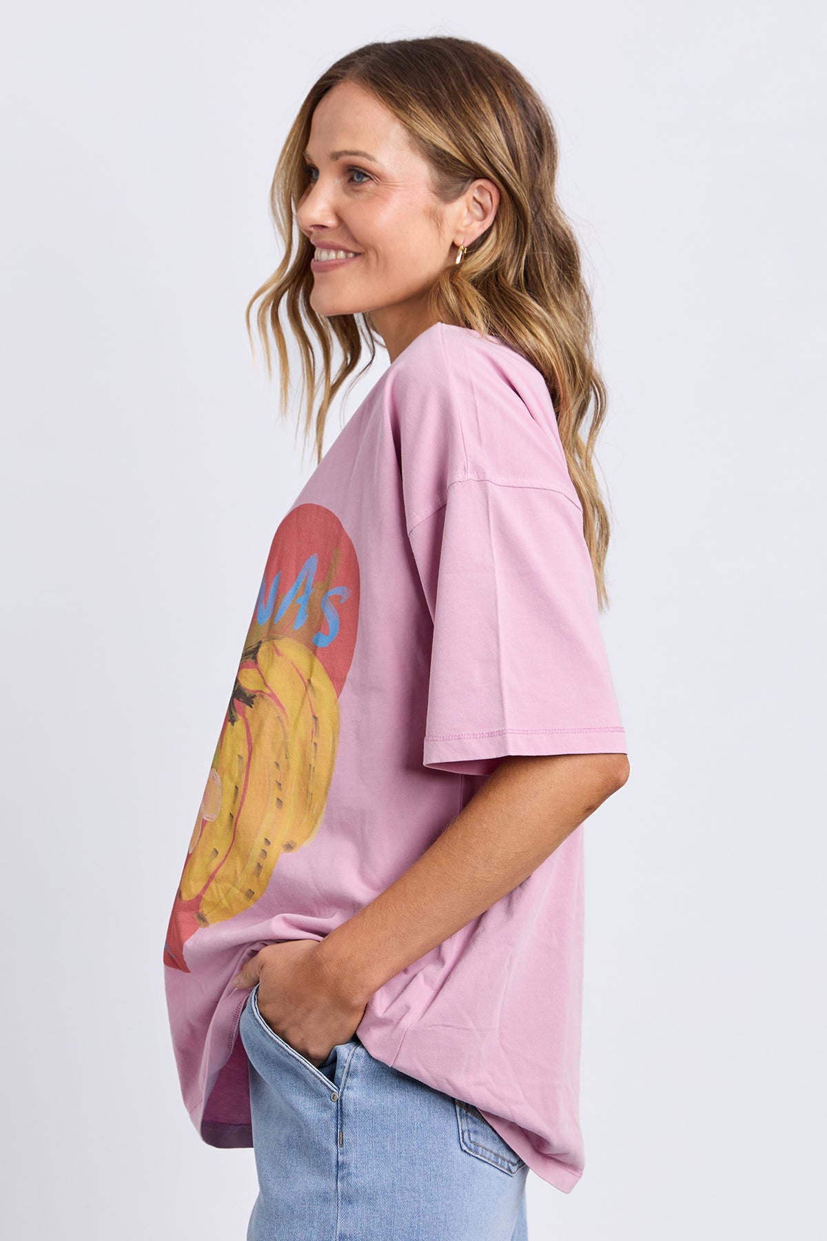 Banana Tee Peony Pink