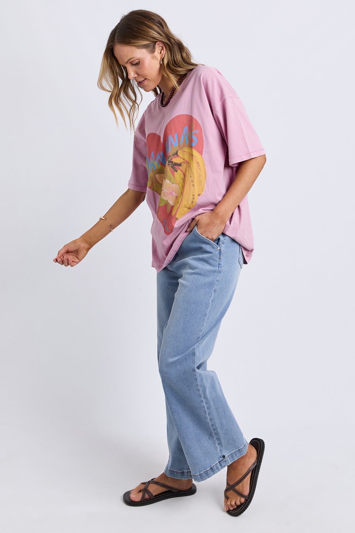 Banana Tee Peony Pink