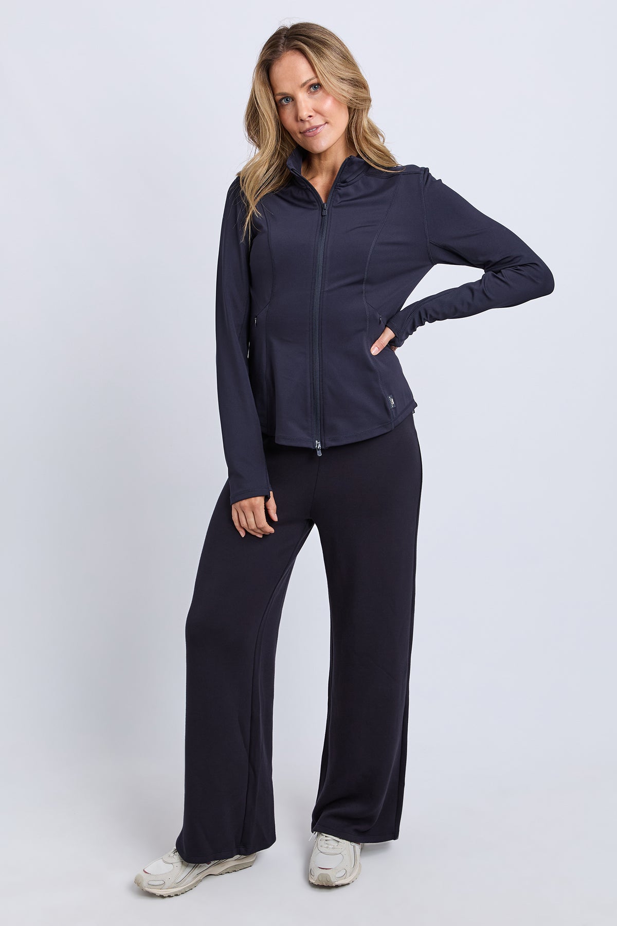 Freedom Zip Through Jacket Midnight Navy