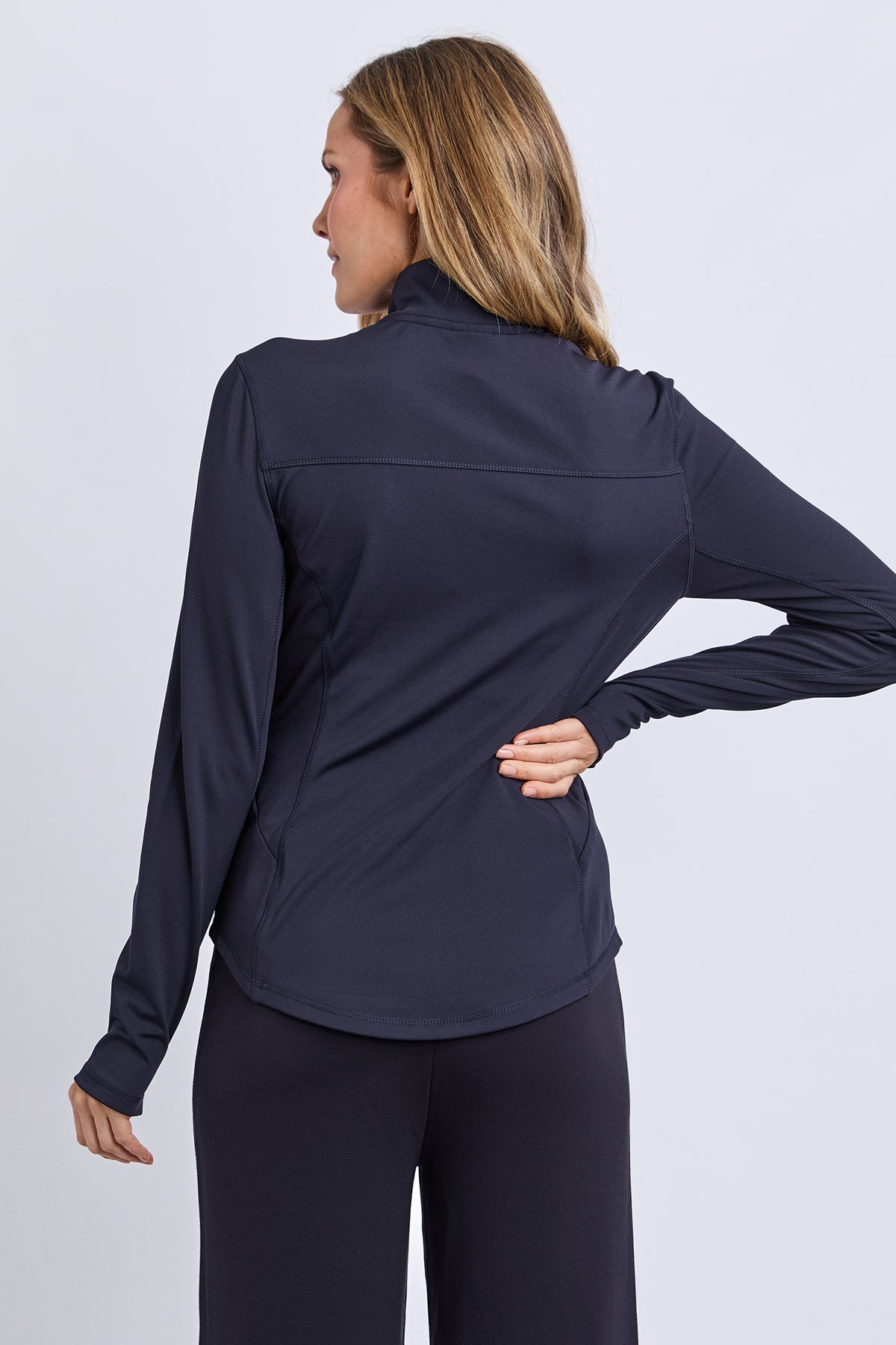 Freedom Zip Through Jacket Midnight Navy
