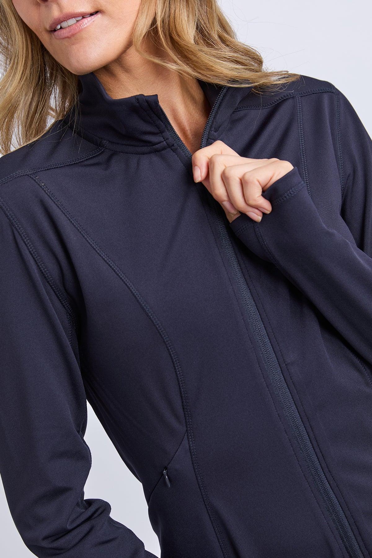 Freedom Zip Through Jacket Midnight Navy