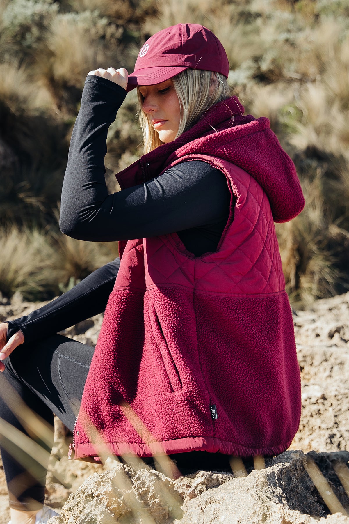 Freedom Quilted Vest Zinfandel