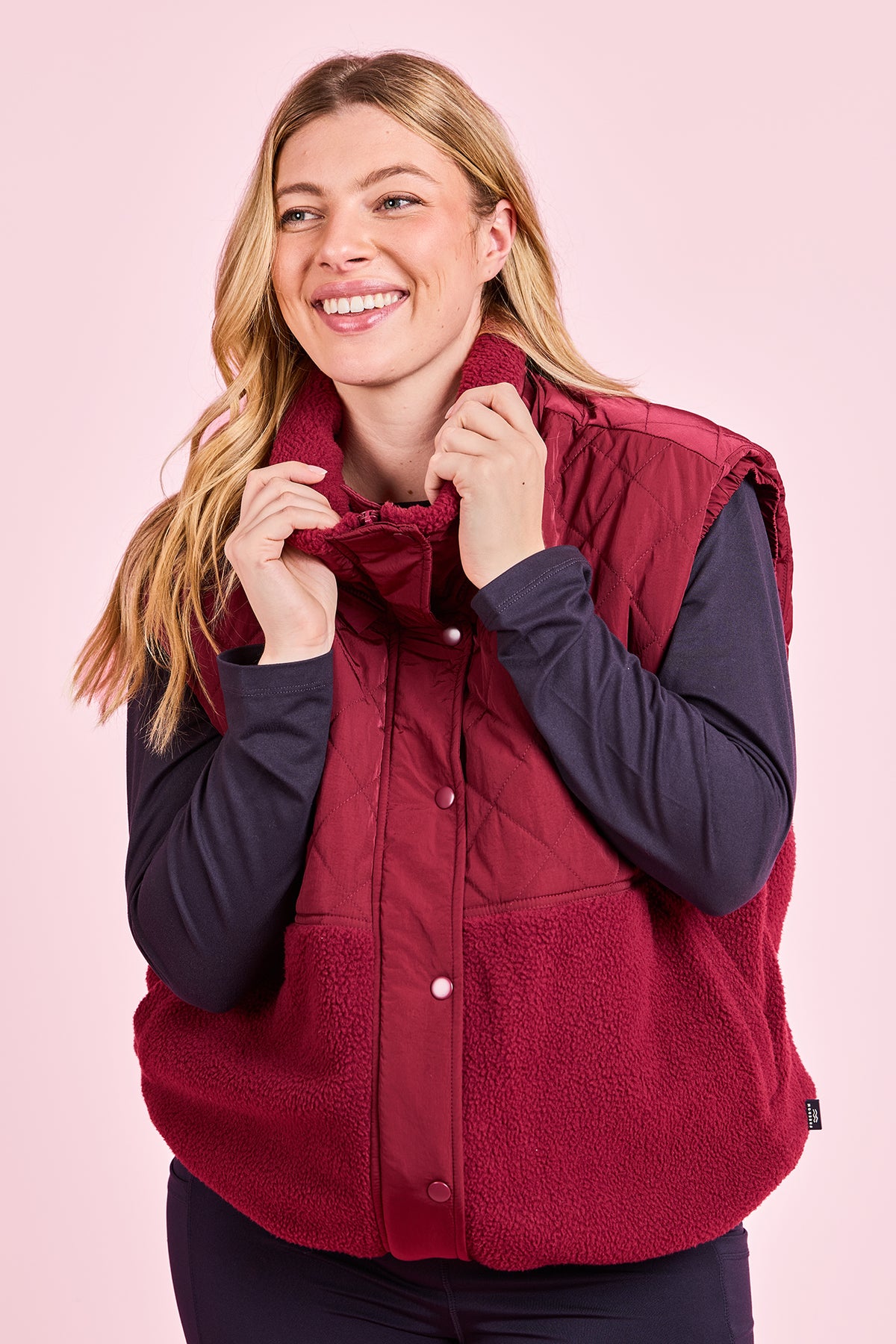 Freedom Quilted Vest Zinfandel