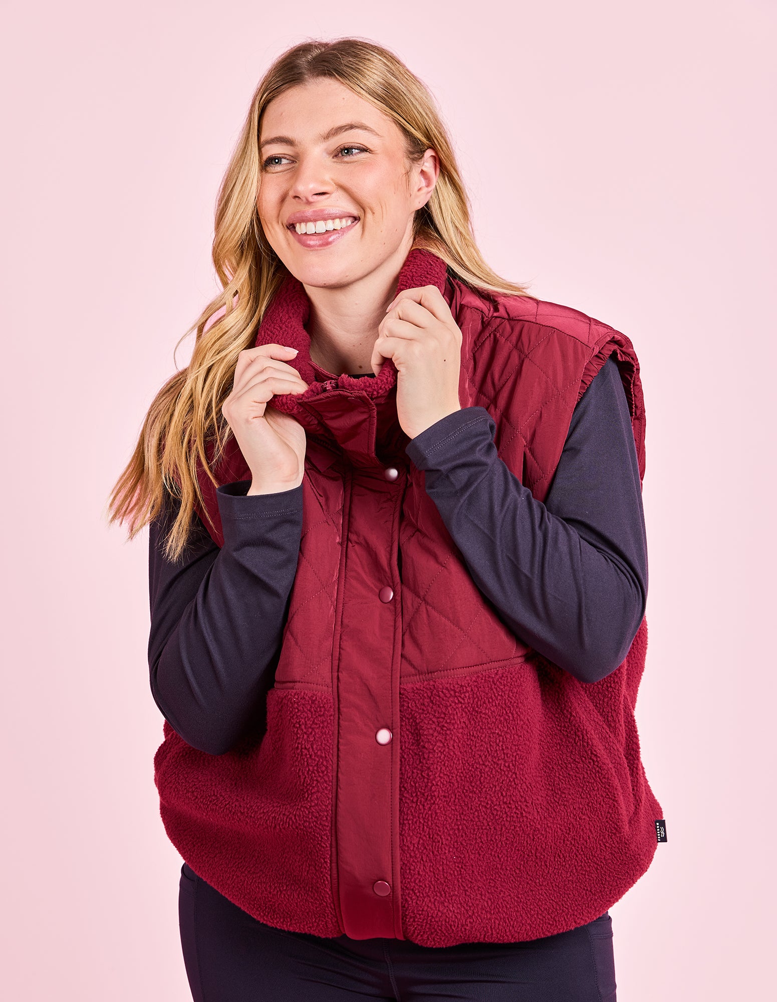 Freedom Quilted Vest Zinfandel