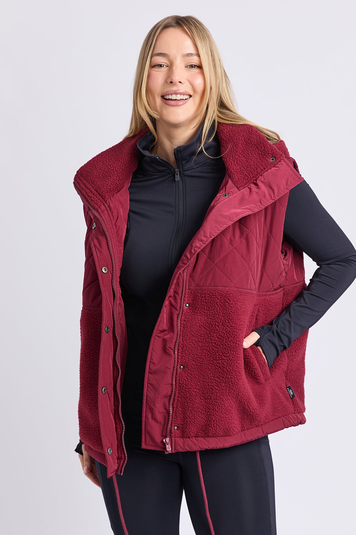 Freedom Quilted Vest Zinfandel