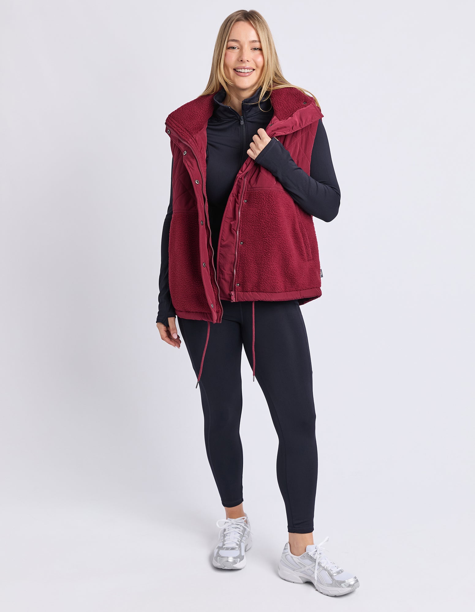 Freedom Quilted Vest Zinfandel