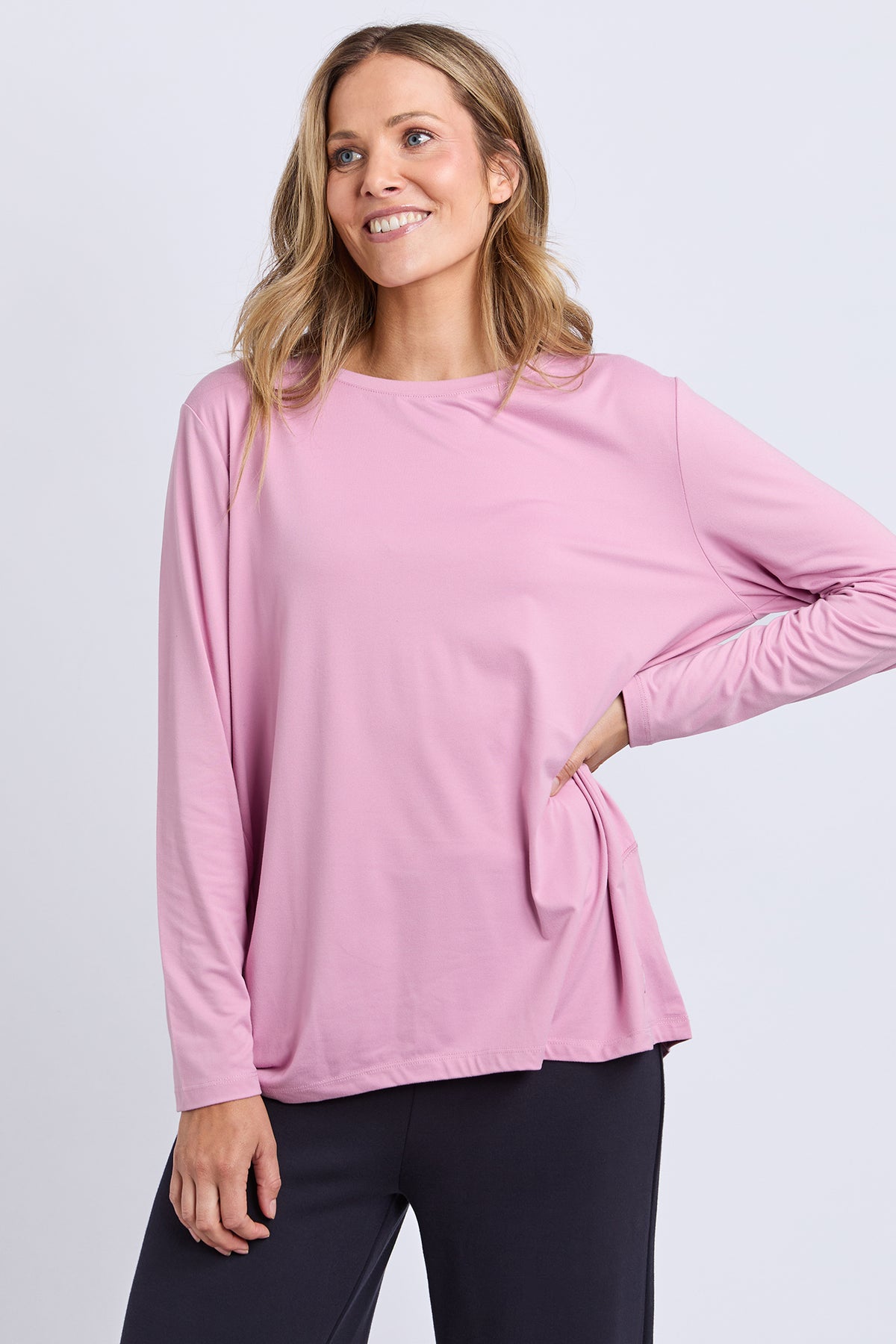 Freedom Long Sleeve Peony Pink