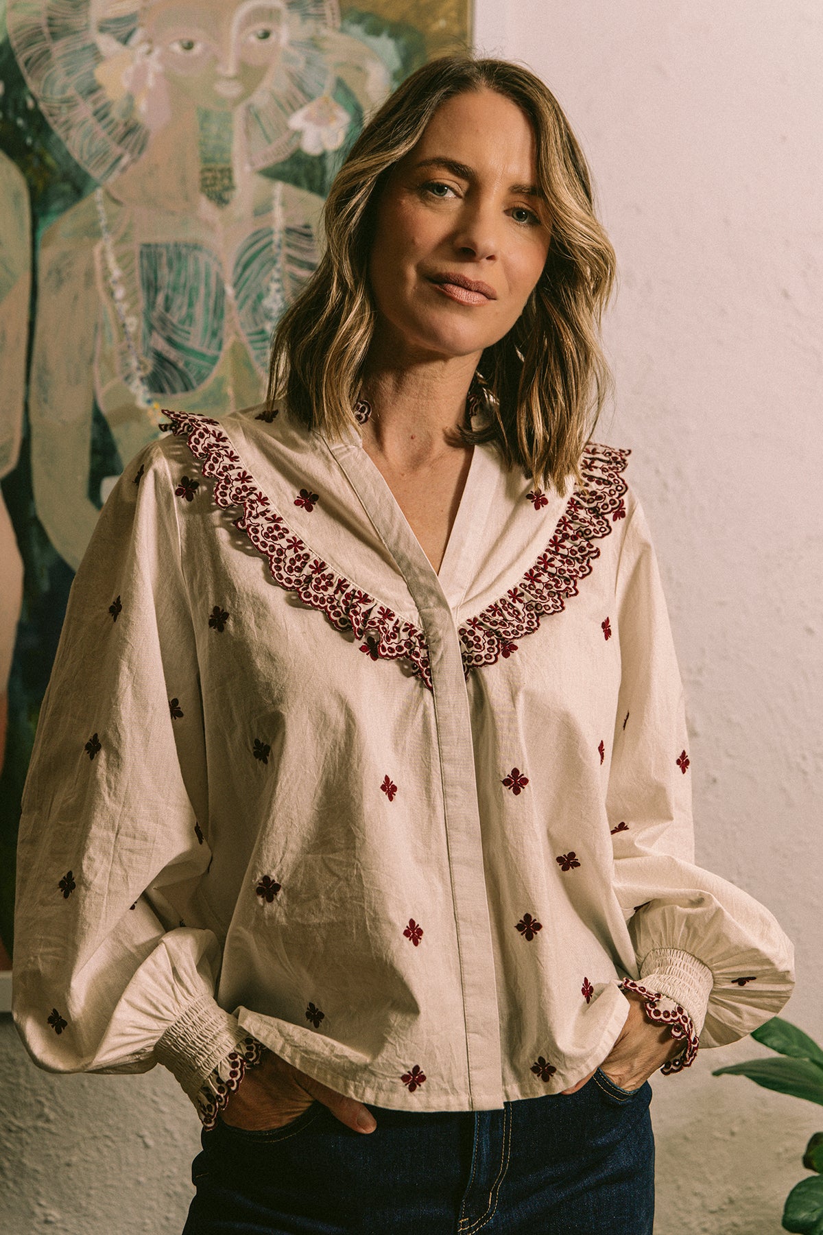 Agnes Embroidered Shirt
