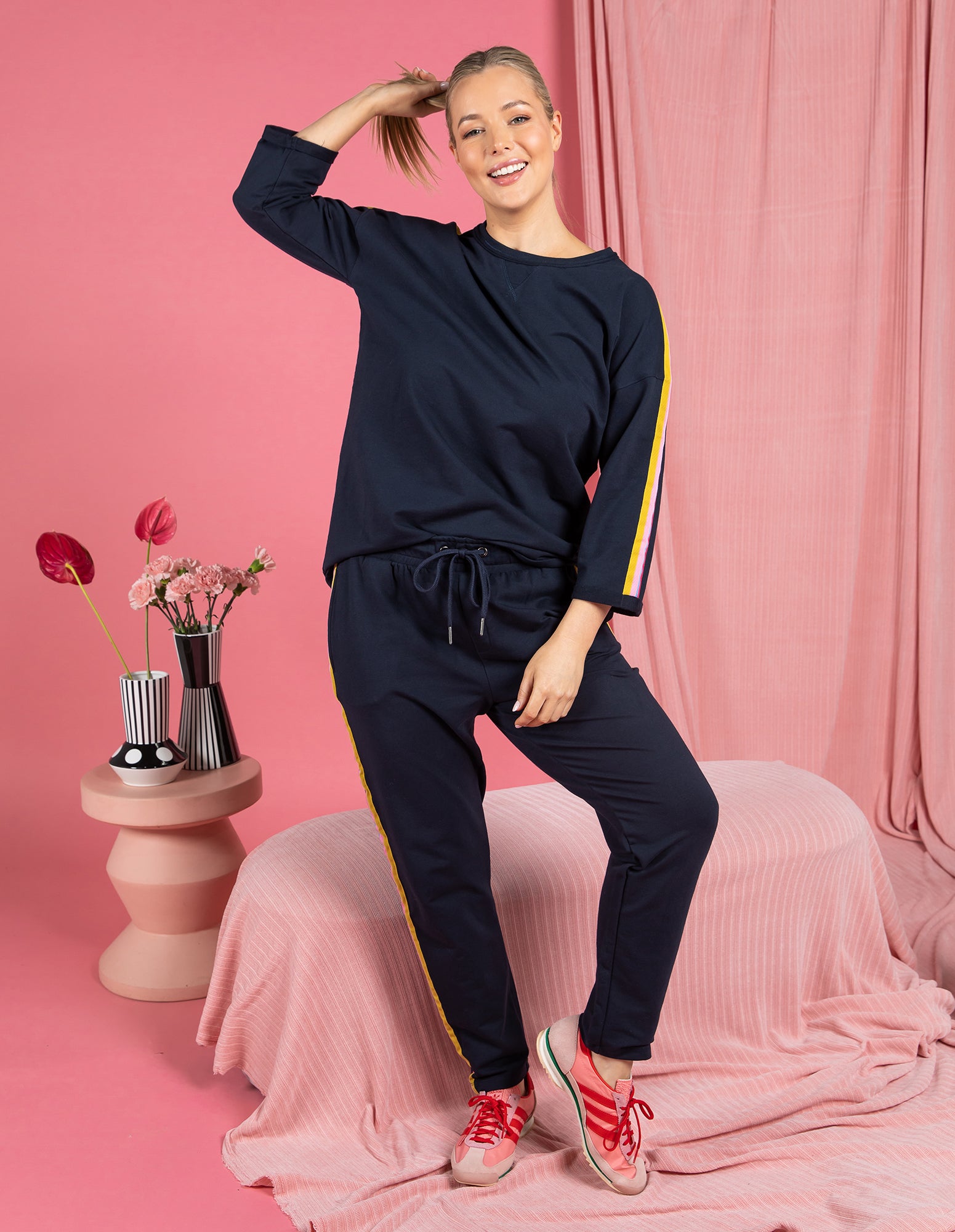 Sella Lounge Pant Navy