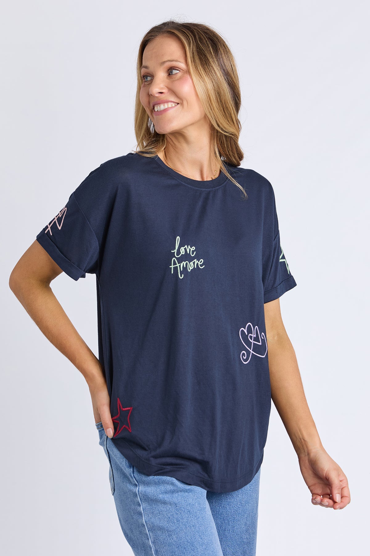 Noor Tee Navy