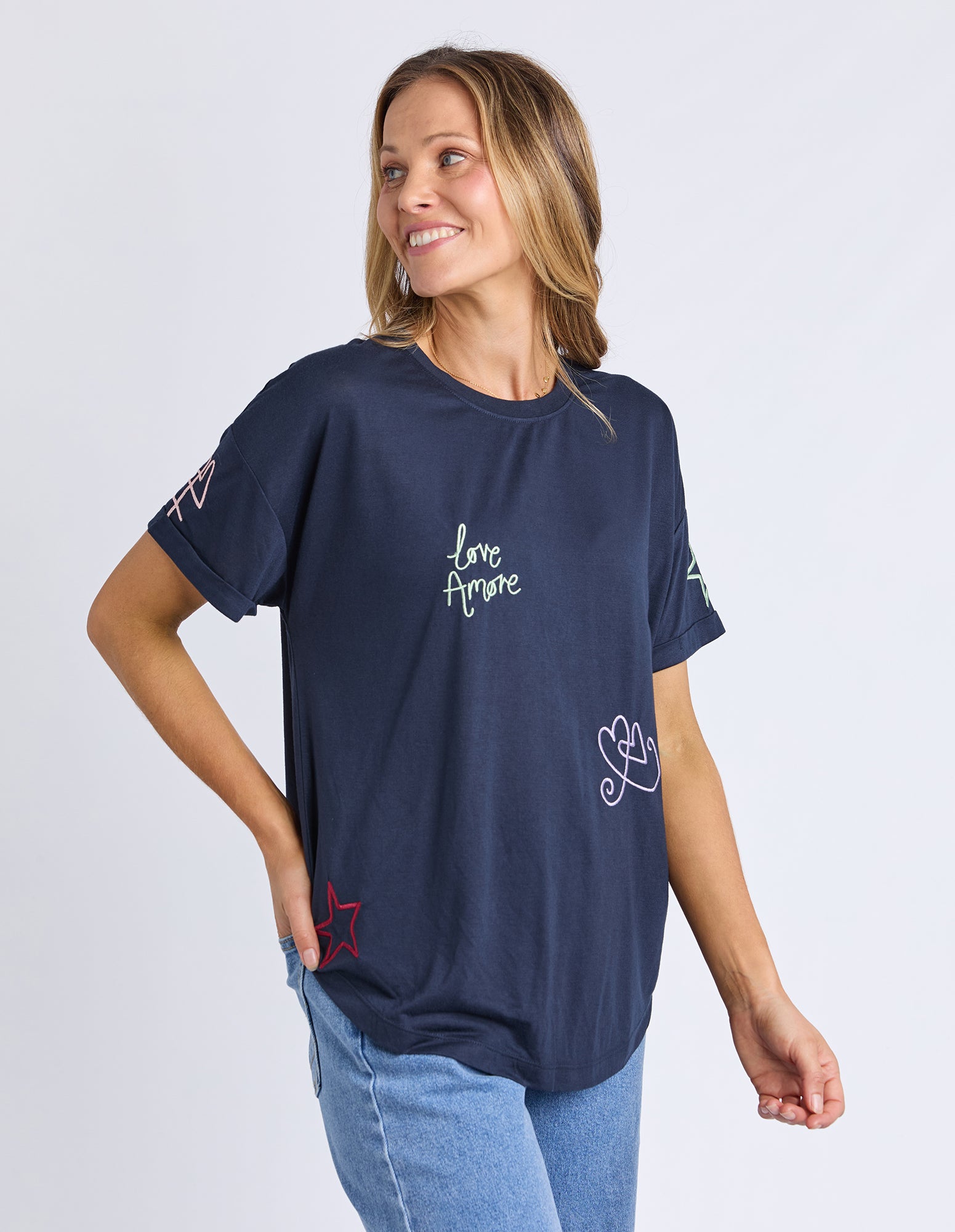 Noor Tee Navy