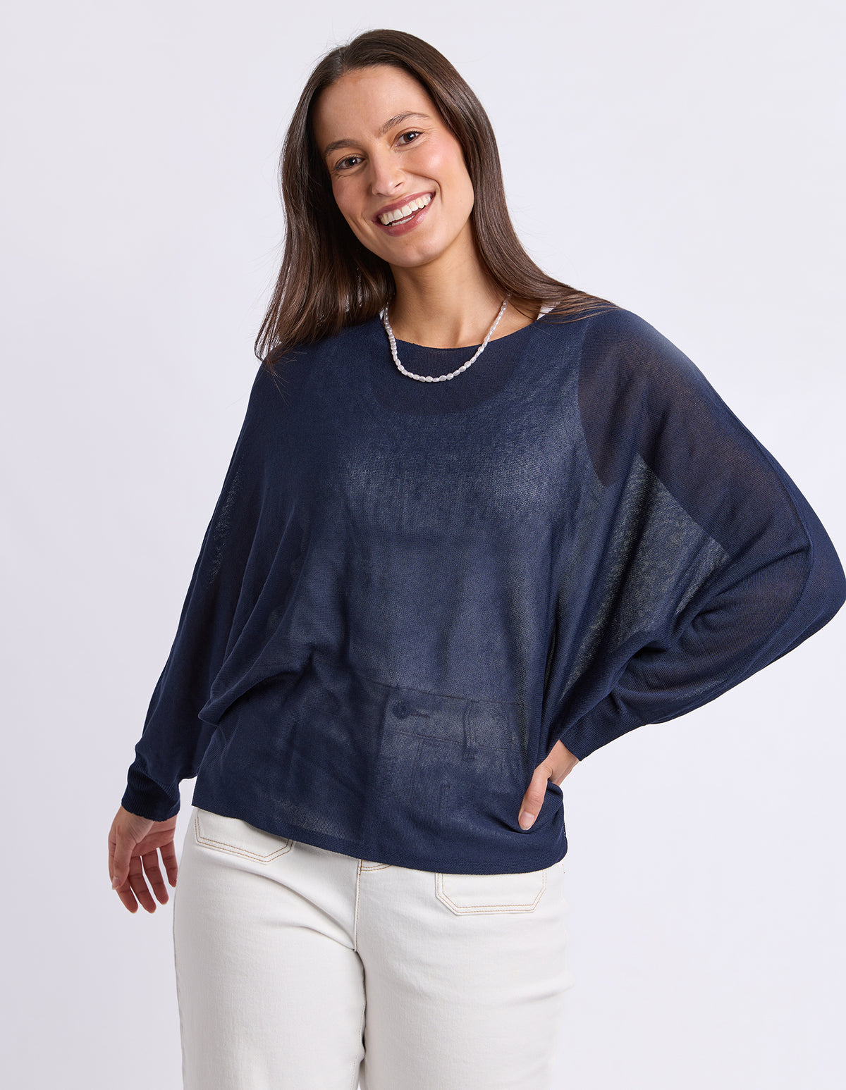 Sunshine Top Navy