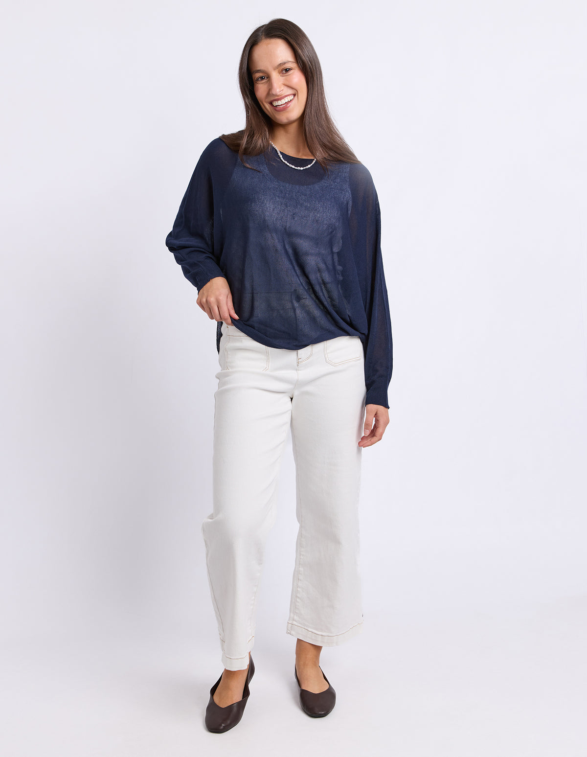 Sunshine Top Navy